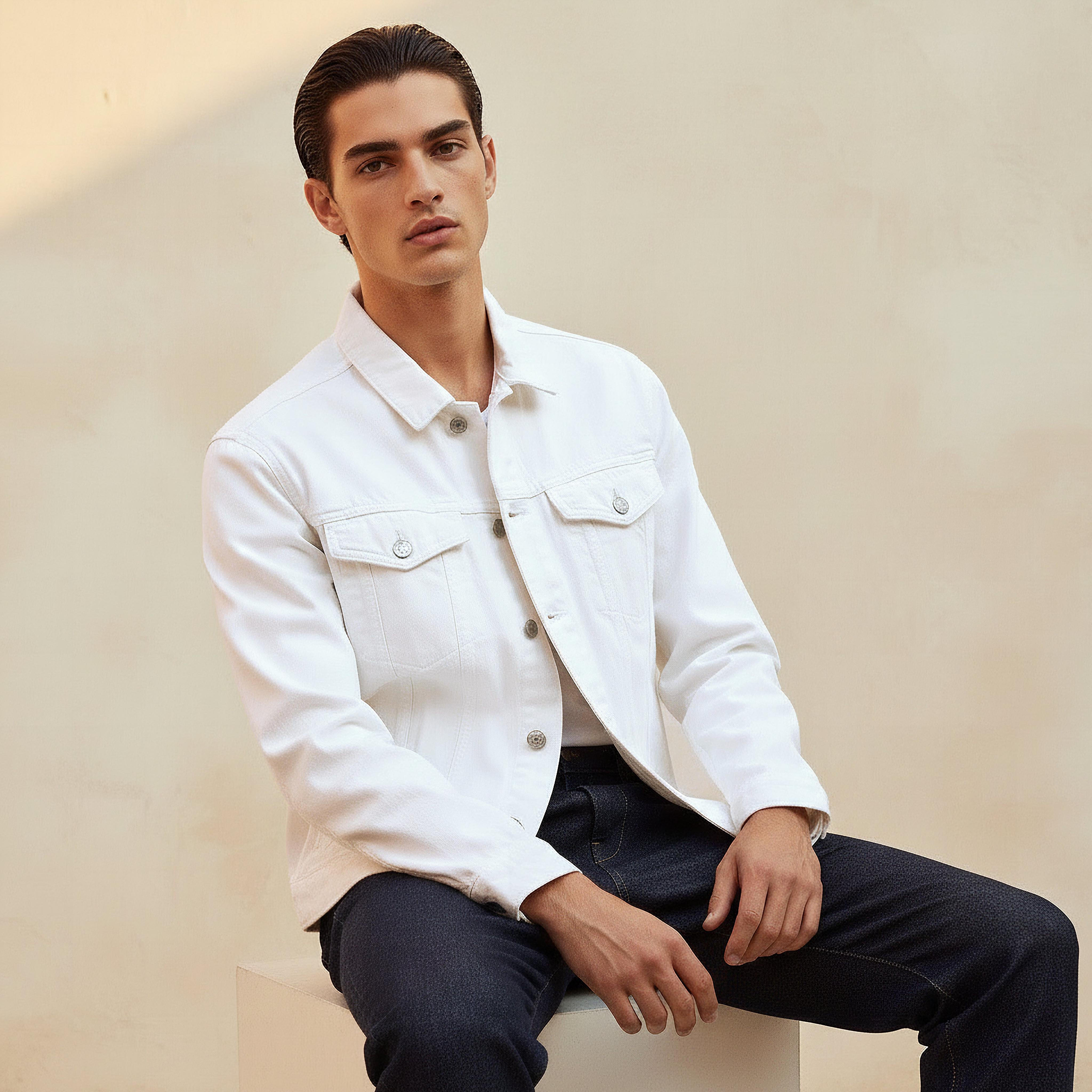 Lee Cooper Men Flap Pocket Trucker Jacket-men-clothing-jacketsandblazers-jackets-image-1