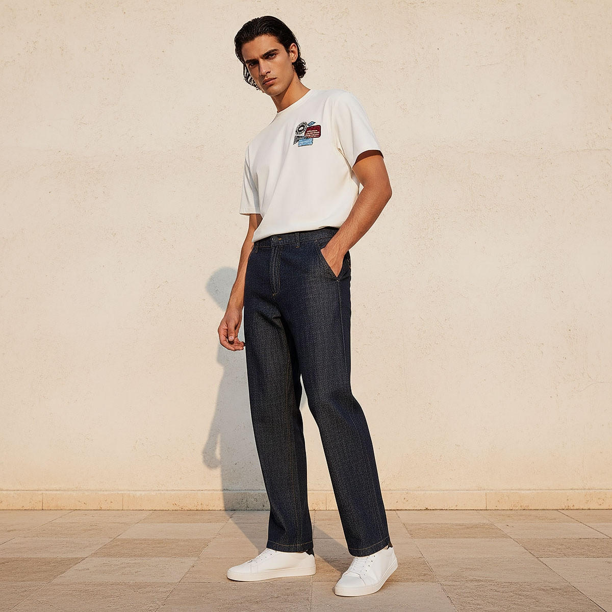 Lee Cooper Straight Fit Mid-Rise Jeans-men-clothing-bottoms-jeans-image-3