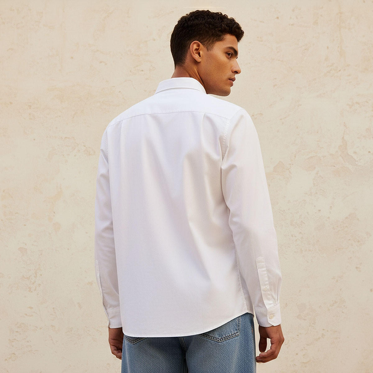 Lee Cooper Regular Fit Collared Long Sleeves Shirt-men-clothing-shirts-image-4