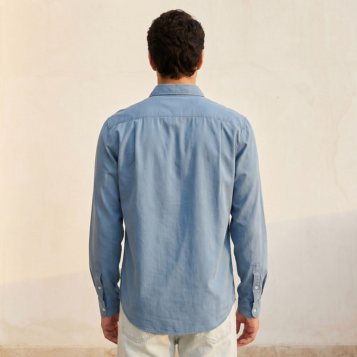Lee Cooper Regular Fit Collared Long Sleeves Shirt-men-clothing-shirts-image-4