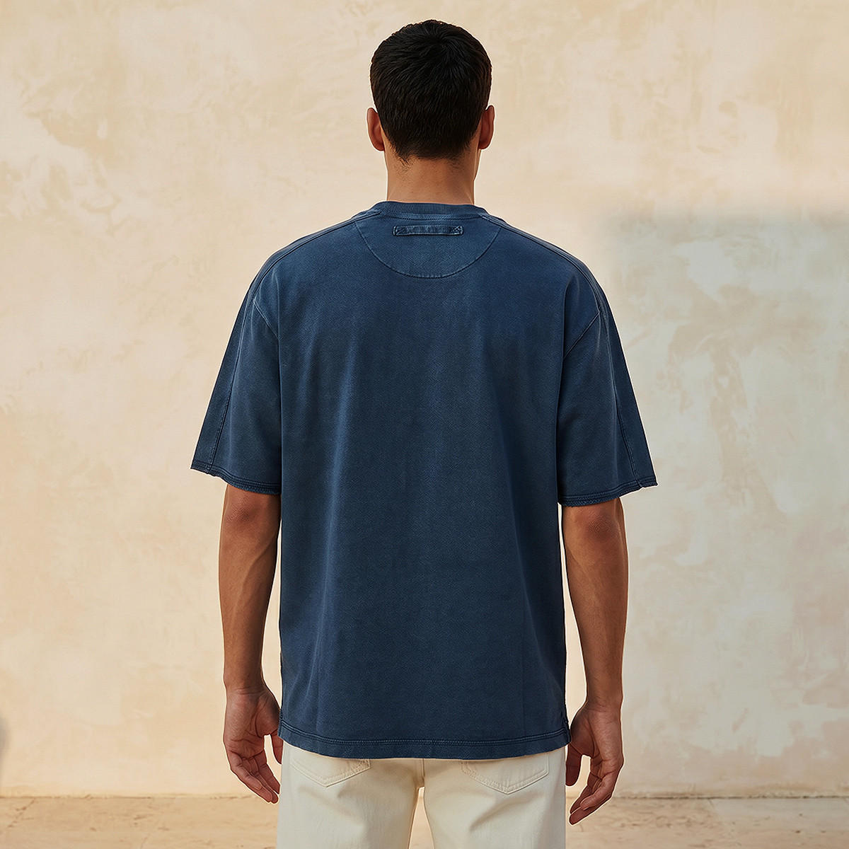 Lee Cooper Men Regular Fit Crew Neck Short Sleeve T-shirt-men-clothing-tshirtsandpolos-tshirts-image-4