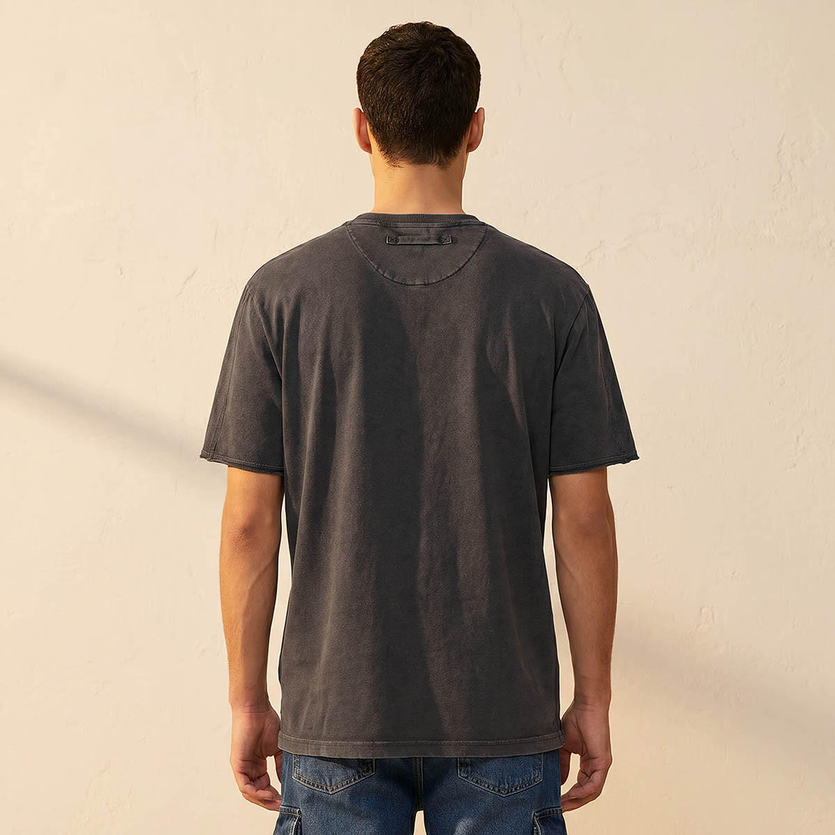 Lee Cooper Men Regular Fit Crew Neck Short Sleeve T-shirt-men-clothing-tshirtsandpolos-tshirts-image-4