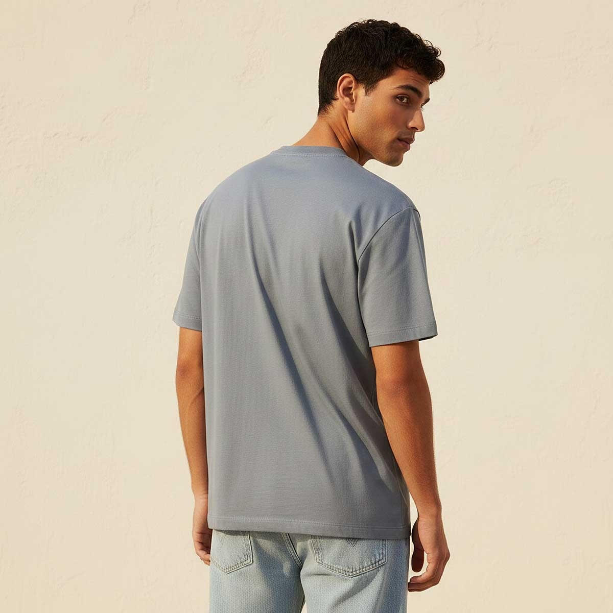 Lee Cooper Regular Fit Crew Neck Short Sleeves Logo Print T-shirt-men-clothing-tshirtsandpolos-tshirts-image-4