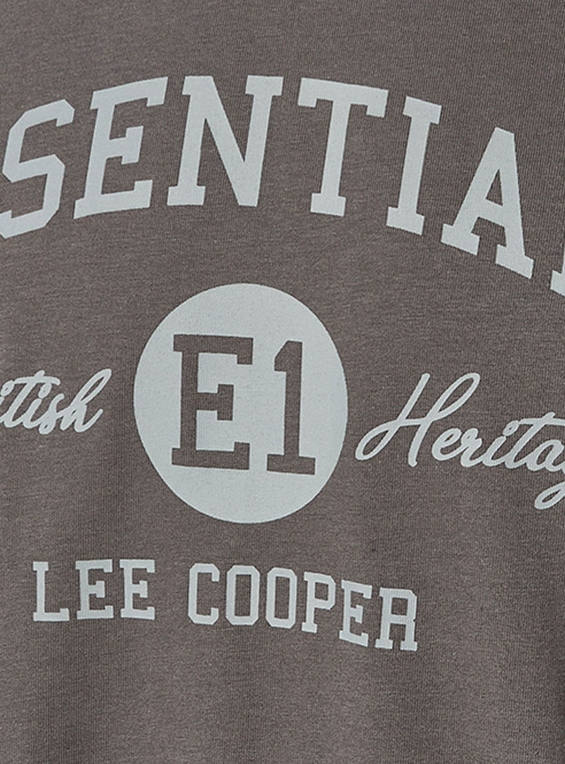 Lee Cooper Regular Fit Crew Neck Short Sleeves Logo Print T-shirt-men-clothing-tshirtsandpolos-tshirts-image-2