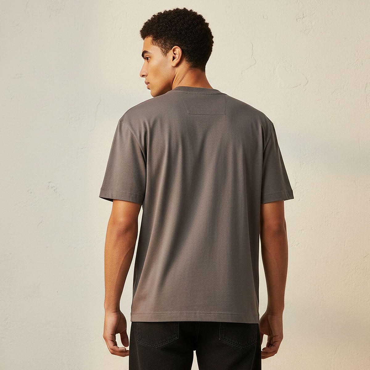 Lee Cooper Regular Fit Crew Neck Short Sleeves Logo Print T-shirt-men-clothing-tshirtsandpolos-tshirts-image-4
