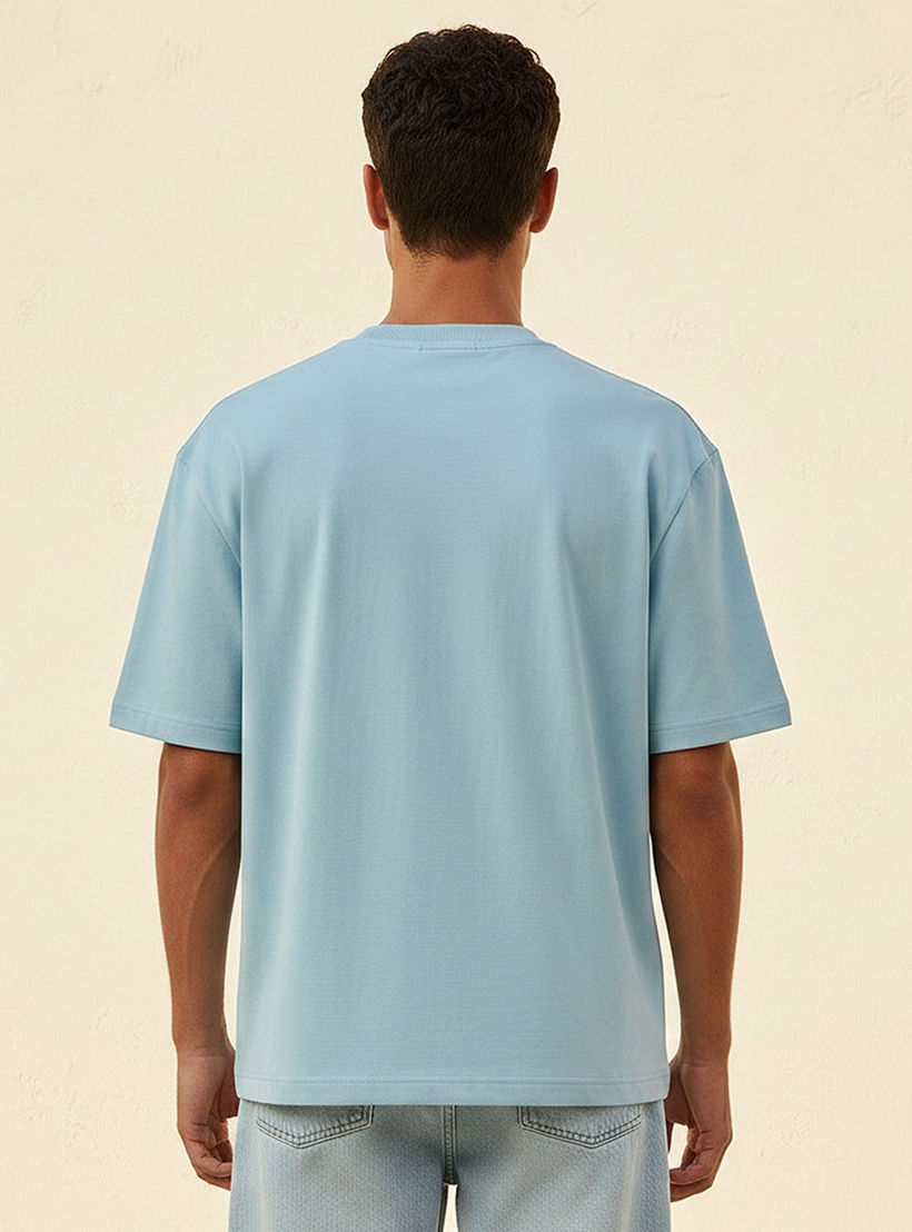 Lee Cooper Regular Fit Crew Neck Embroidered T-shirt-men-clothing-tshirtsandpolos-tshirts-image-4