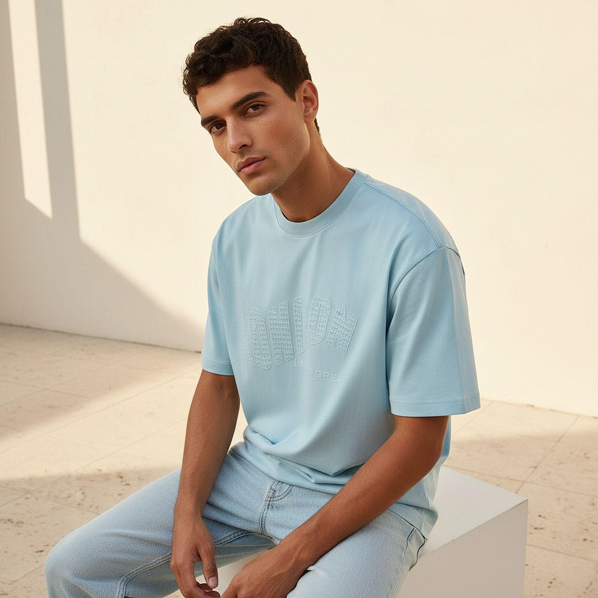 Lee Cooper Regular Fit Crew Neck Embroidered T-shirt-men-clothing-tshirtsandpolos-tshirts-image-6