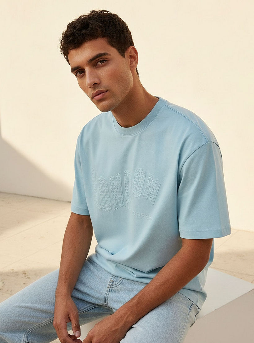 Lee Cooper Regular Fit Crew Neck Embroidered T-shirt-men-clothing-tshirtsandpolos-tshirts-image-6