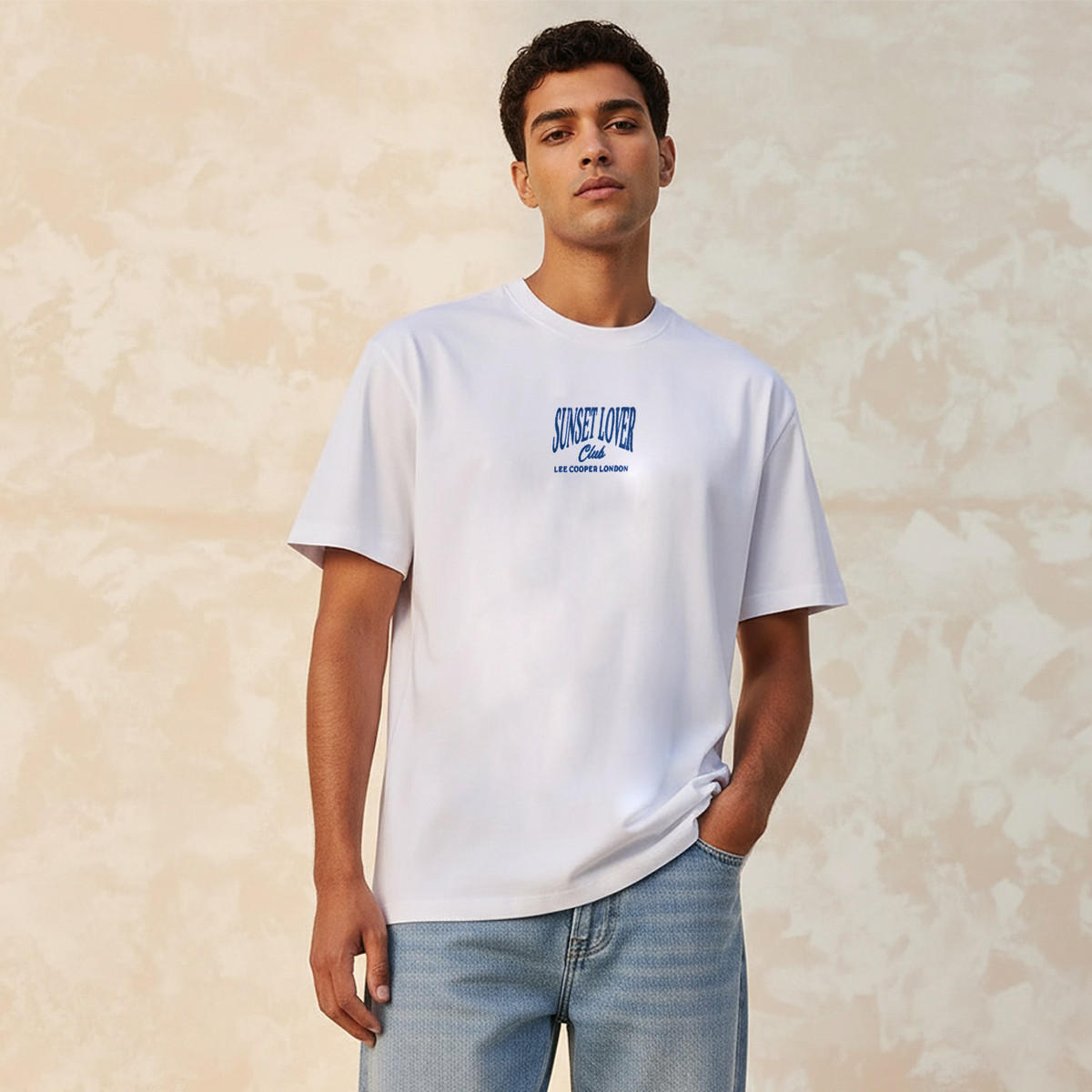 Lee Cooper Regular Fit Crew Neck Short Sleeves T-shirt-men-clothing-tshirtsandpolos-tshirts-image-1