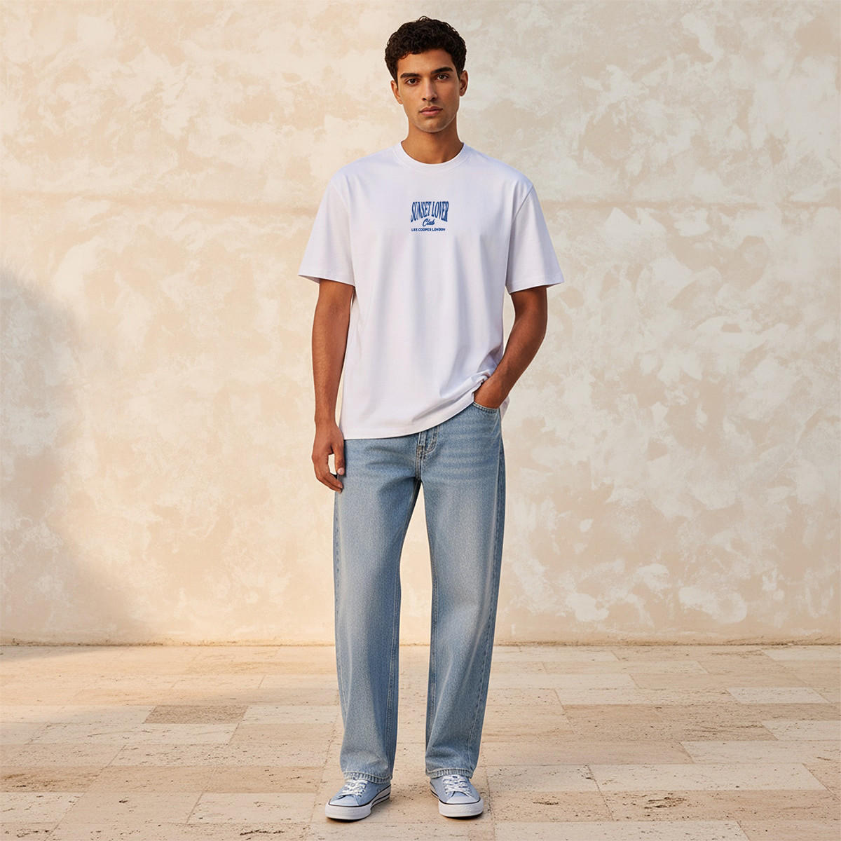 Lee Cooper Regular Fit Crew Neck Short Sleeves T-shirt-men-clothing-tshirtsandpolos-tshirts-image-5