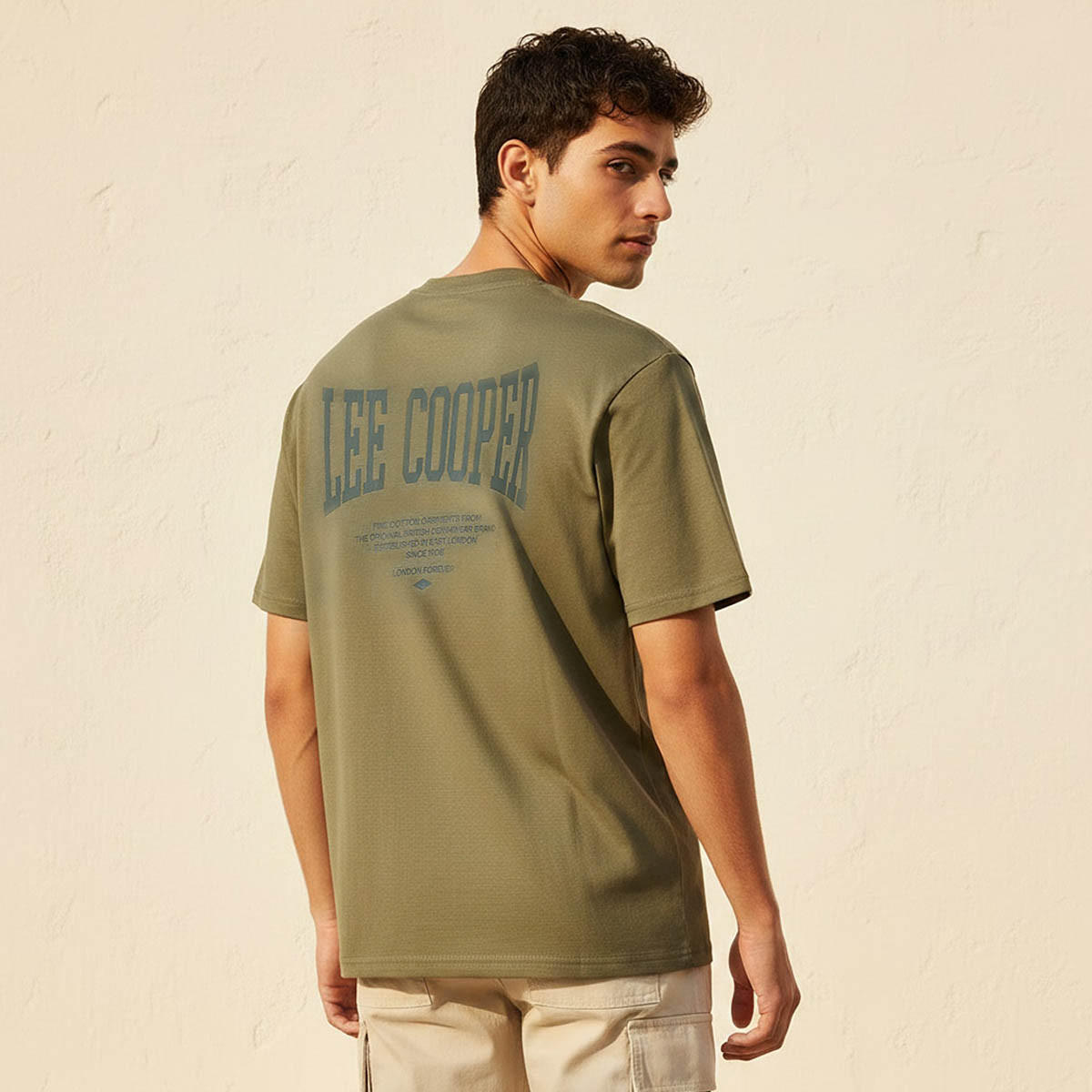 Lee Cooper Men Regular Fit Crew Neck Short Sleeve Logo Print T-shirt-men-clothing-tshirtsandpolos-tshirts-image-4