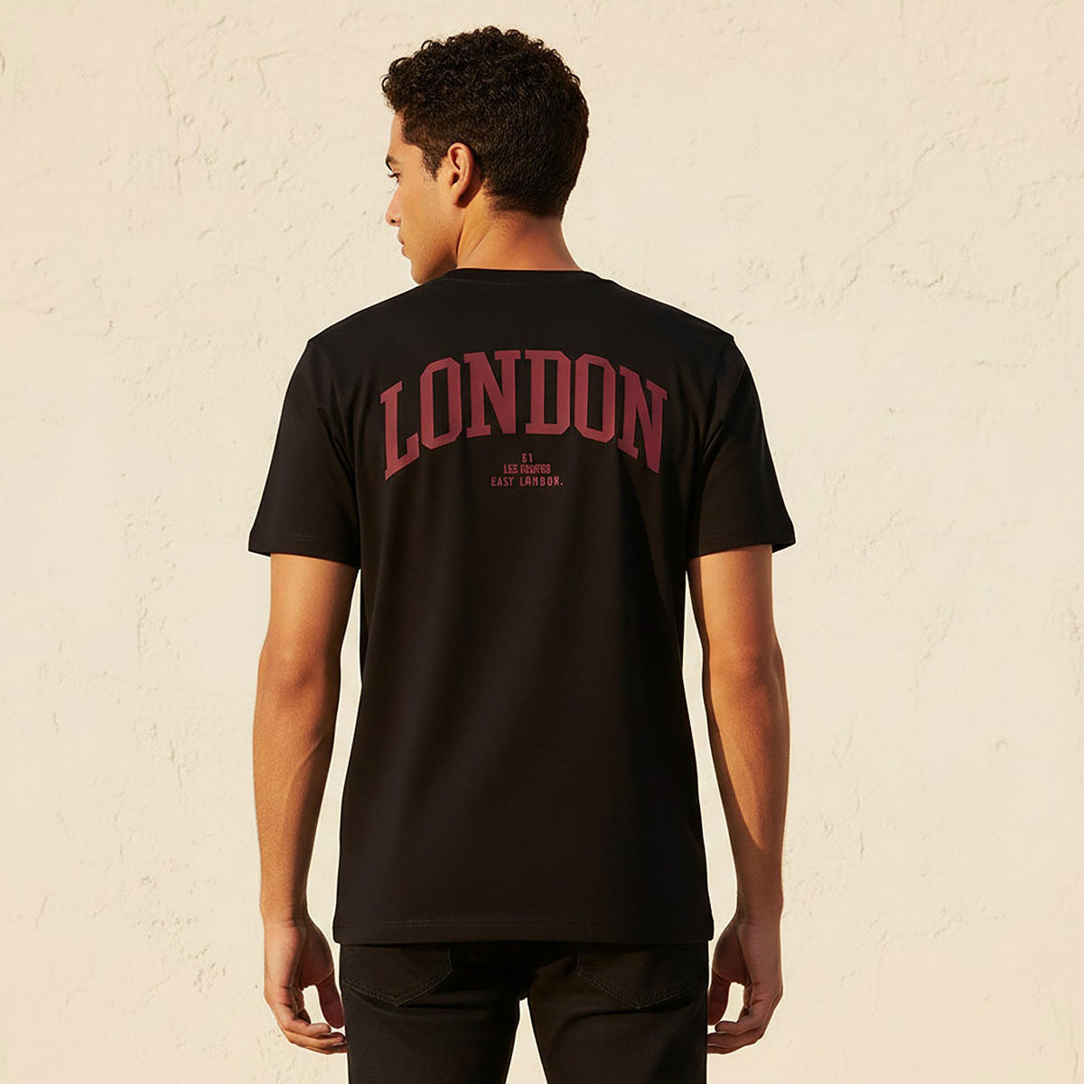 Lee Cooper Men Regular Fit Crew Neck Short Sleeve Logo Print T-shirt-men-clothing-tshirtsandpolos-tshirts-image-4