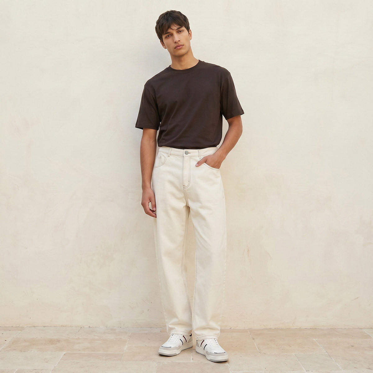 Lee Cooper Baggy Fit Cotton Jeans-men-clothing-bottoms-trousersandchinos-trousers-image-3