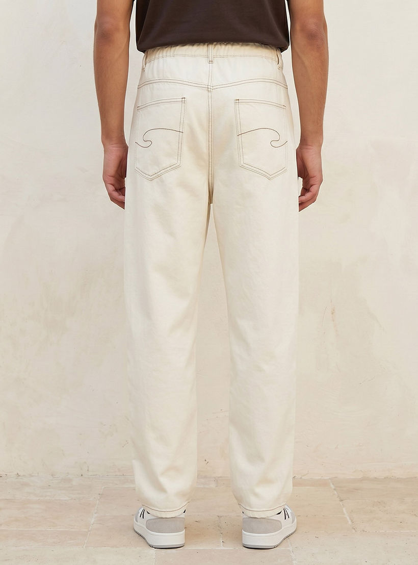 Lee Cooper Baggy Fit Cotton Jeans-men-clothing-bottoms-trousersandchinos-trousers-image-4