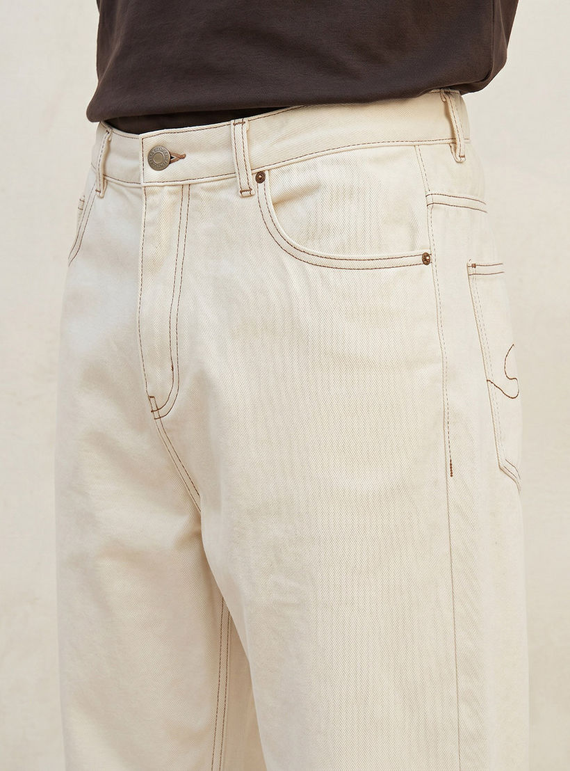 Lee Cooper Baggy Fit Cotton Jeans-men-clothing-bottoms-trousersandchinos-trousers-image-2