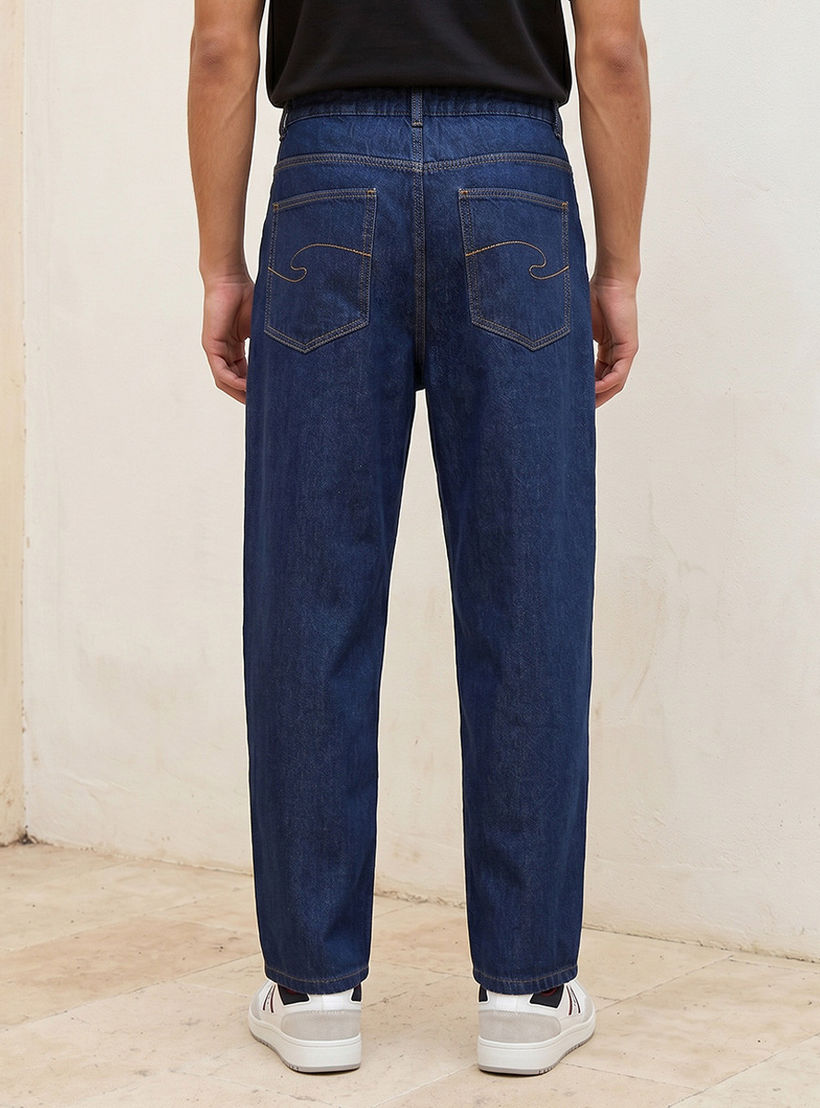 Lee Cooper Baggy Fit Cotton Jeans-men-clothing-bottoms-trousersandchinos-trousers-image-4