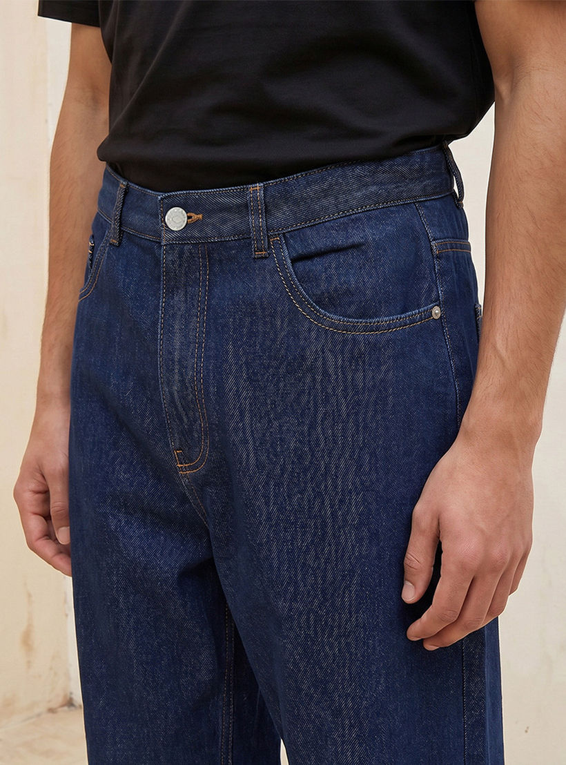 Lee Cooper Baggy Fit Cotton Jeans-men-clothing-bottoms-trousersandchinos-trousers-image-6