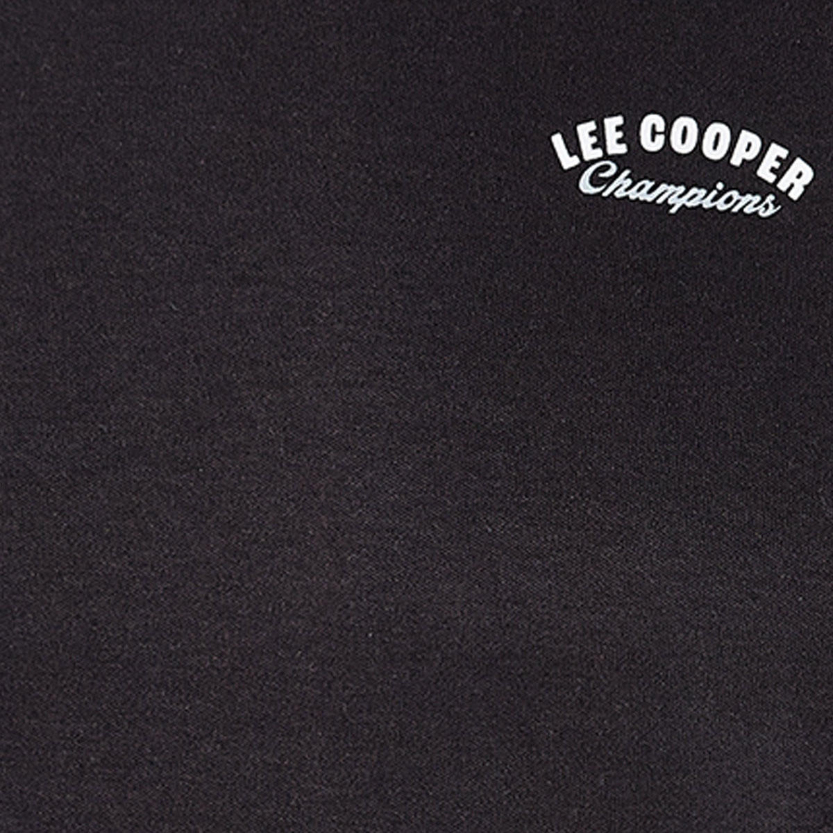 تيشيرت بقصة عادية وياقة دائرية وأكمام قصيرة بطبعة شعار من لي كوبر-men-clothing-tshirtsandpolos-tshirts-image-2