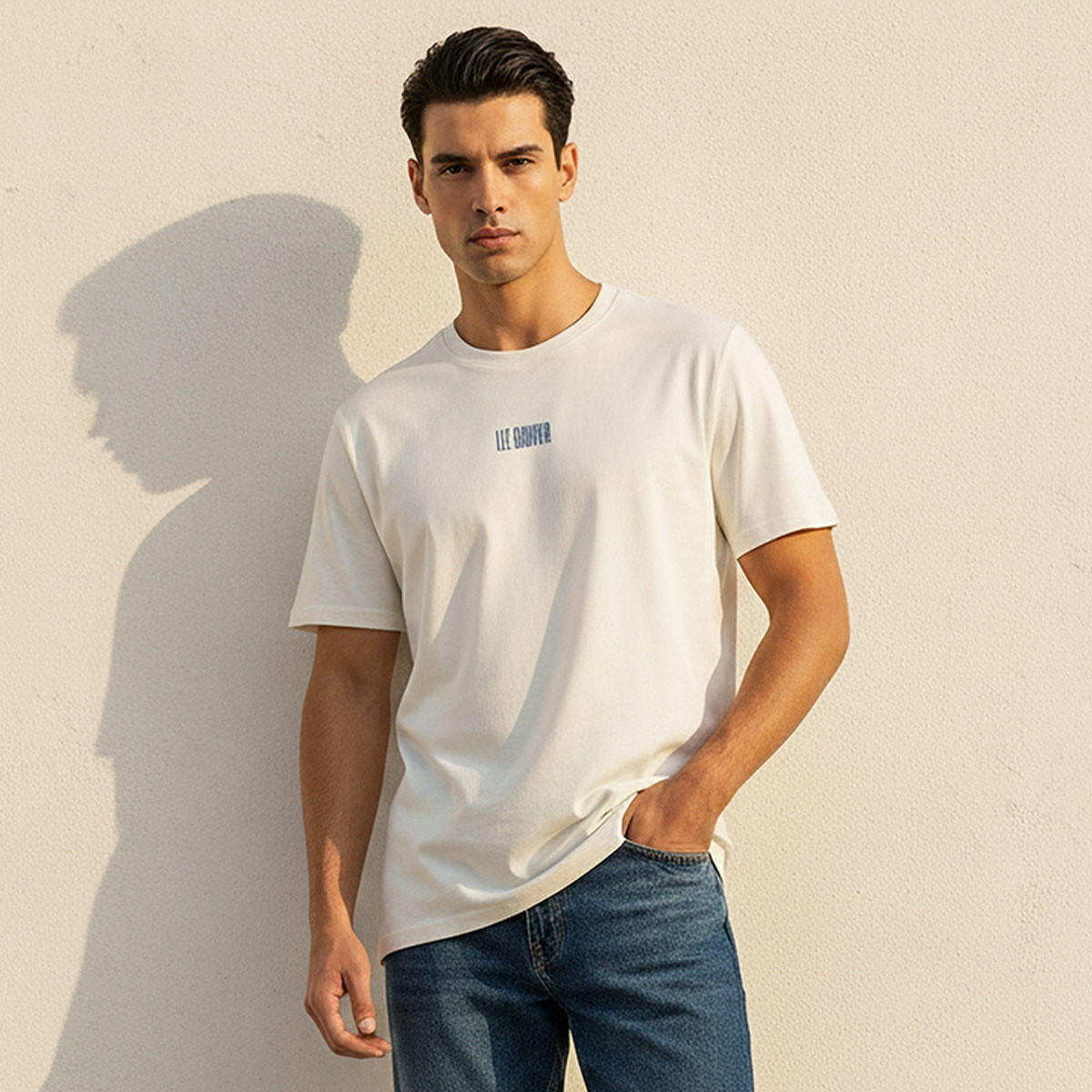 Lee Cooper Regular Fit Crew Neck Short Sleeves Logo Print T-shirt-PROMO_SP_KW__2_RGCC_BUY2FOR6_5_040325-image-1