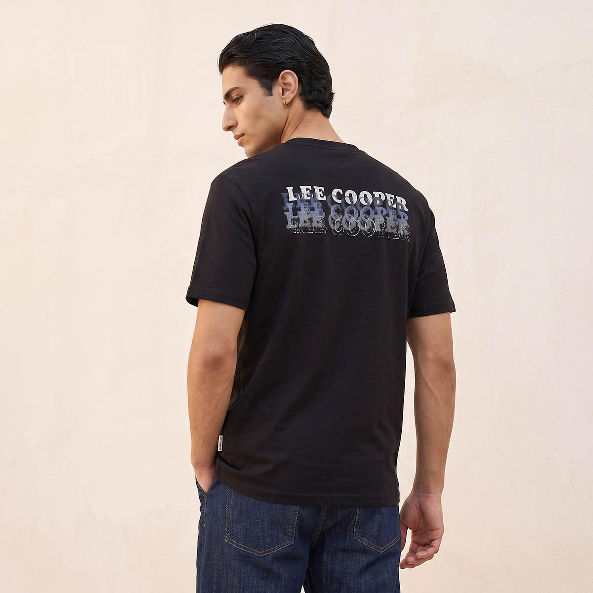 Lee Cooper Regular Fit Crew Neck Short Sleeves Logo Print T-shirt-men-clothing-tshirtsandpolos-tshirts-image-4