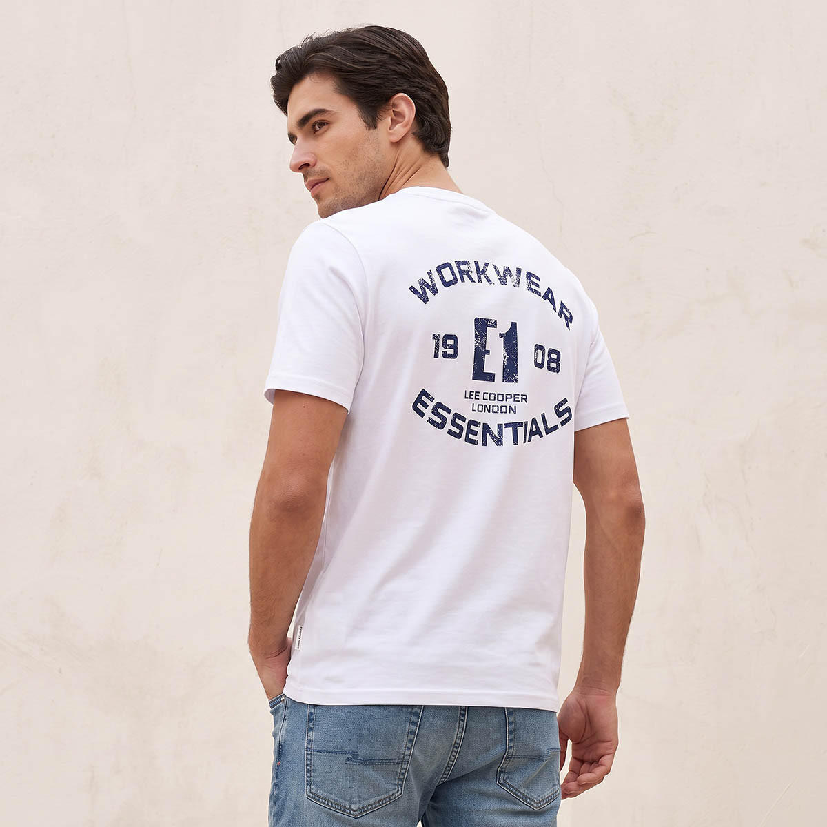 Lee Cooper Regular Fit Crew Neck Short Sleeves Logo Print T-shirt-men-clothing-tshirtsandpolos-tshirts-image-4