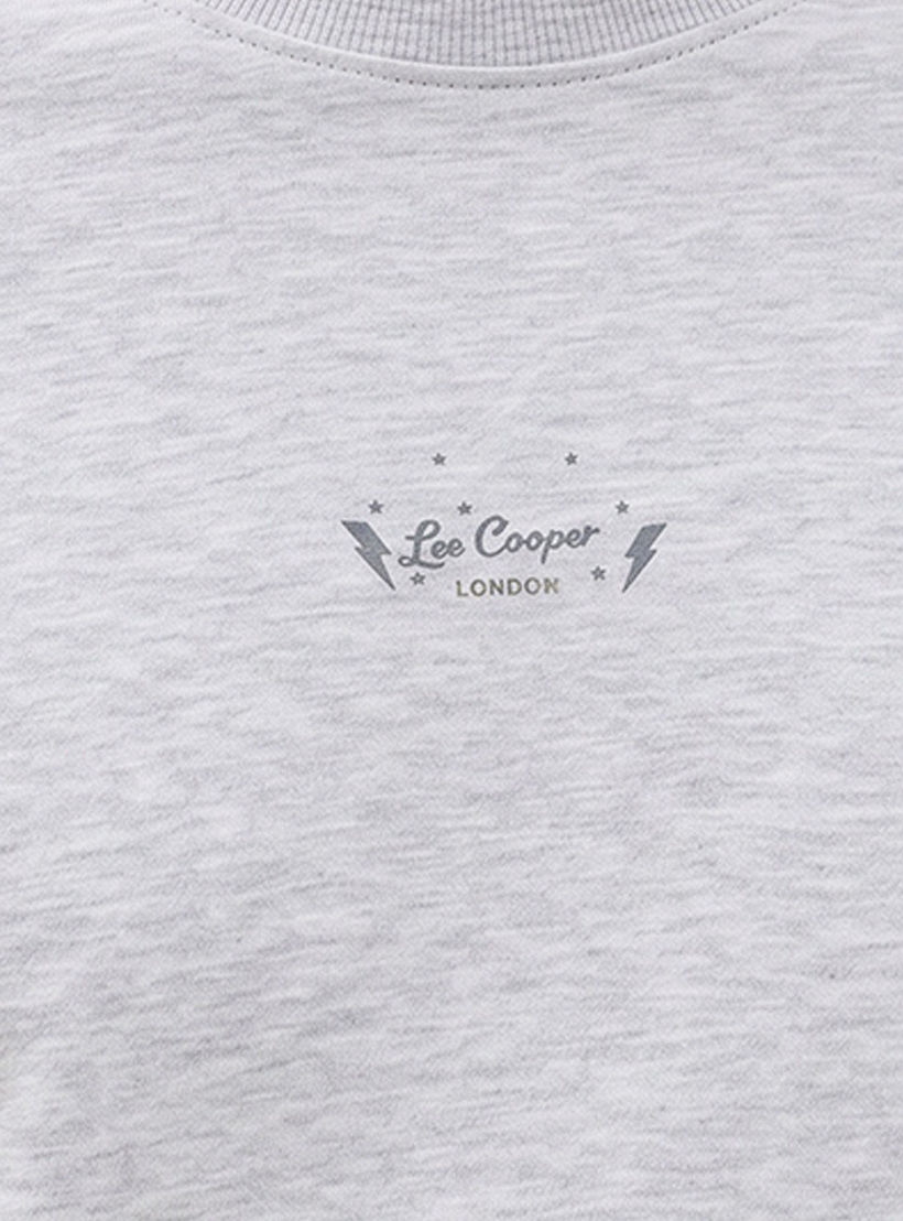 تيشيرت بقصة عادية وياقة ضيقة وأكمام قصيرة وطبعات من لي كوبر-men-clothing-tshirtsandpolos-tshirts-image-2