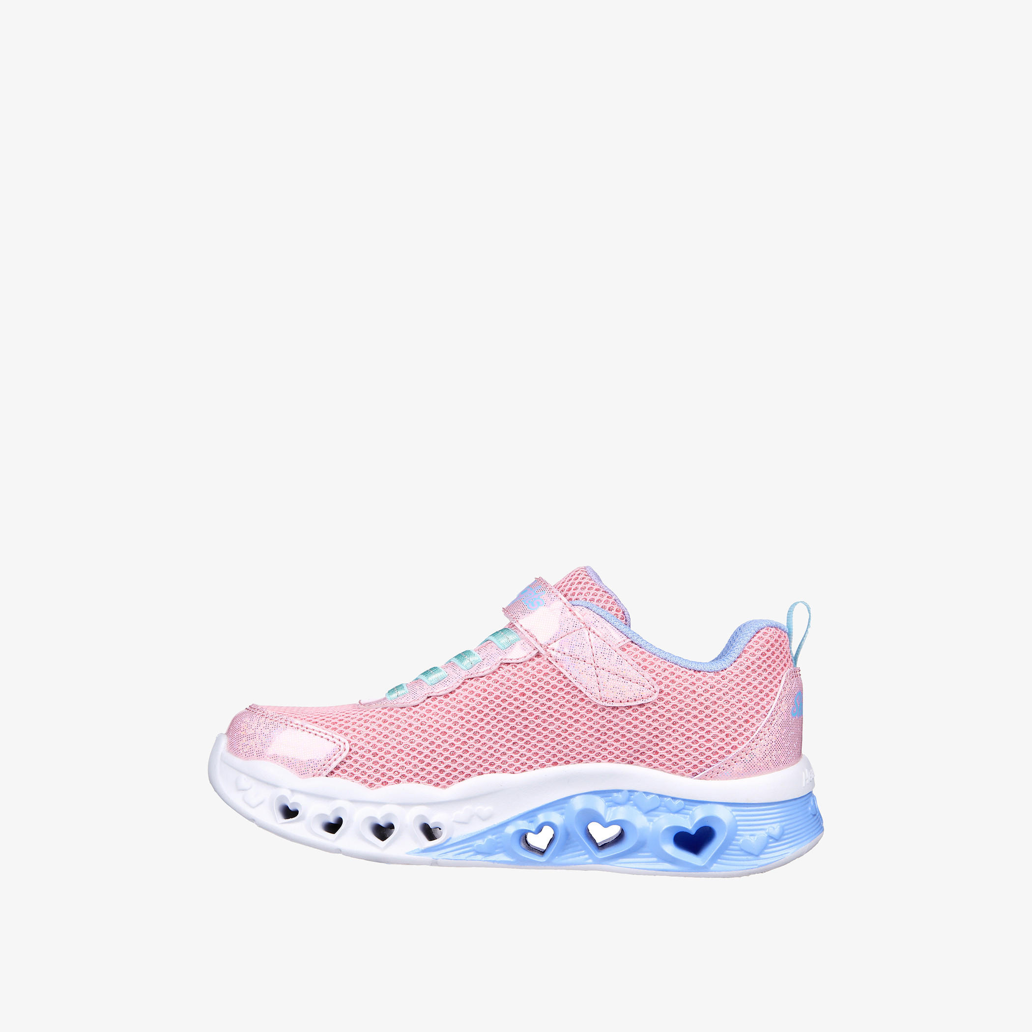 حذاء فلاتر هارت لايتس للبنات من سكتشرز - 302317L-PKMT-CS-girls-shoes-sports-image-3