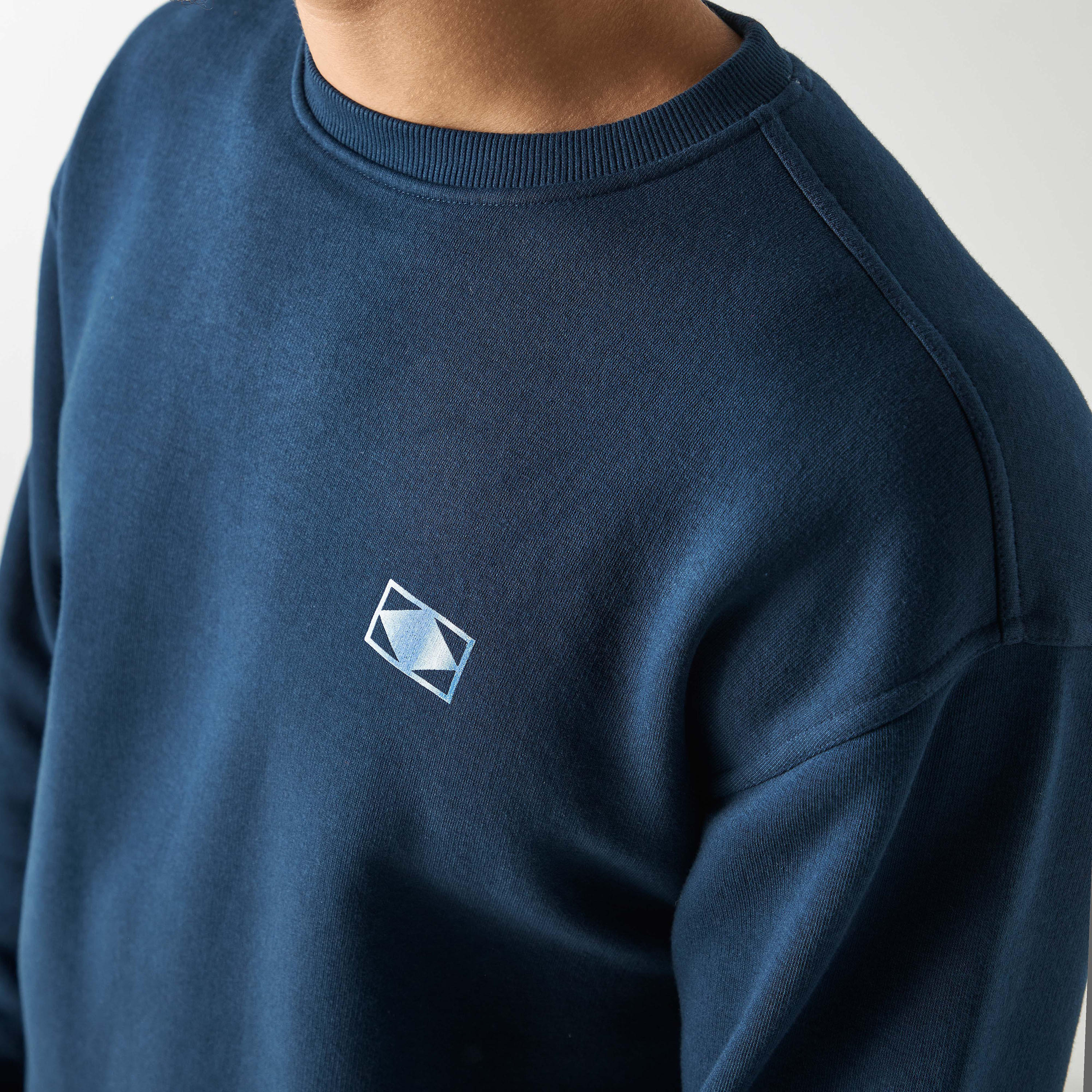 سويت شيرت بأكمام طويلة وياقة ضيقة وطبعات من لي كوبر-men-winterwear-hoodiesandsweatshirts-image-4
