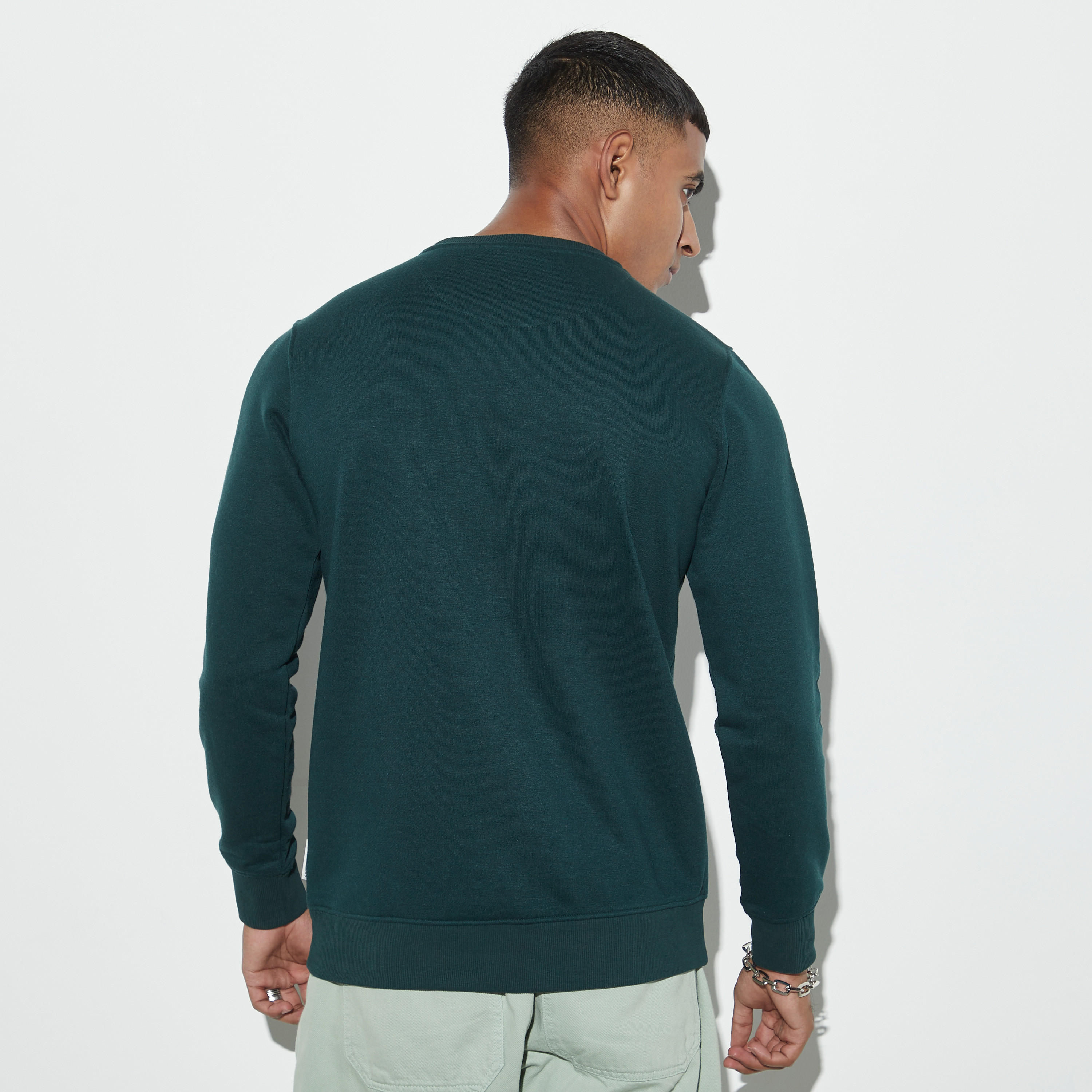 سويت شيرت مزين بأكمام طويلة من لي كوبر-men-winterwear-hoodiesandsweatshirts-image-3