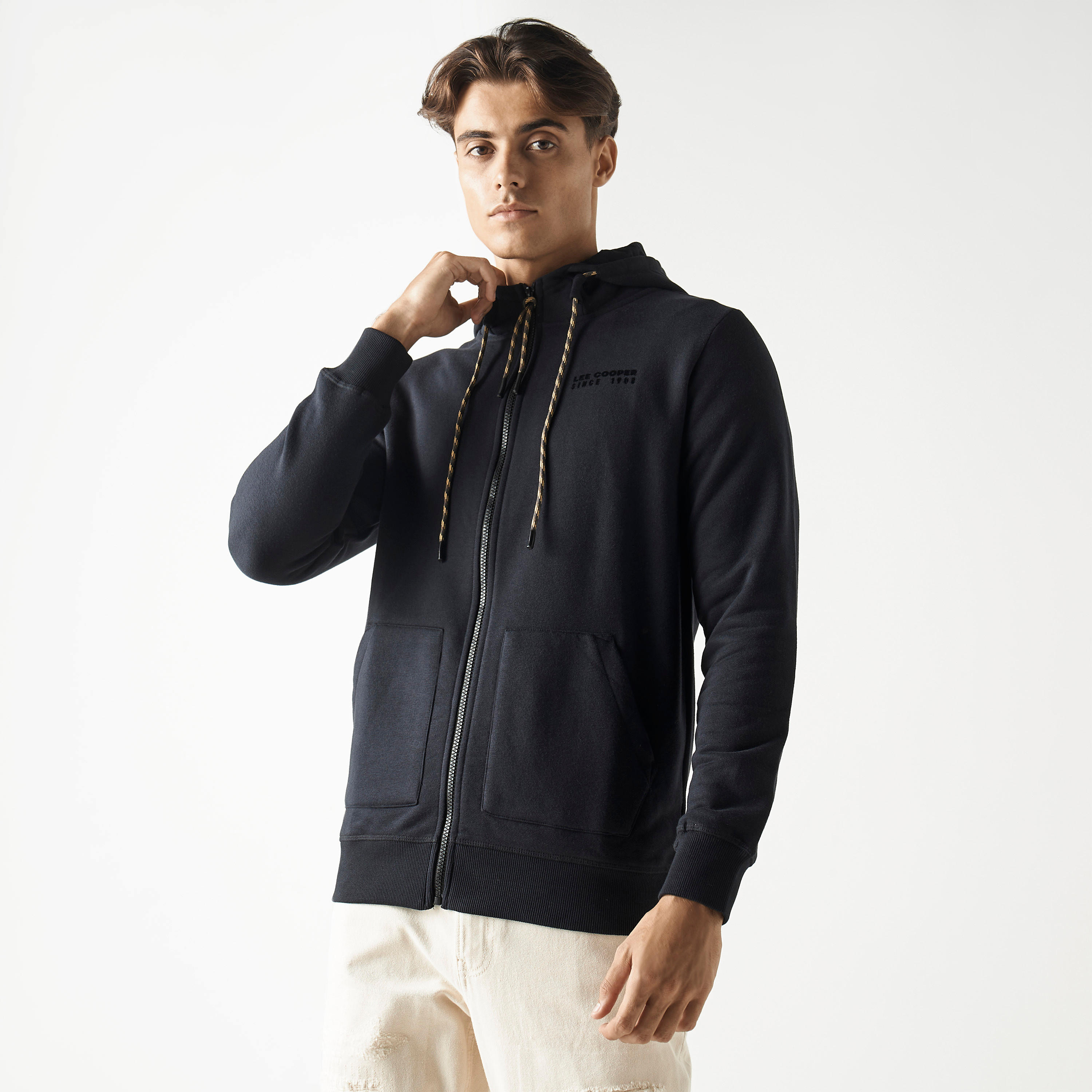 هودي بسحّاب مع جيوب من لي كوبر-men-winterwear-hoodiesandsweatshirts-image-1