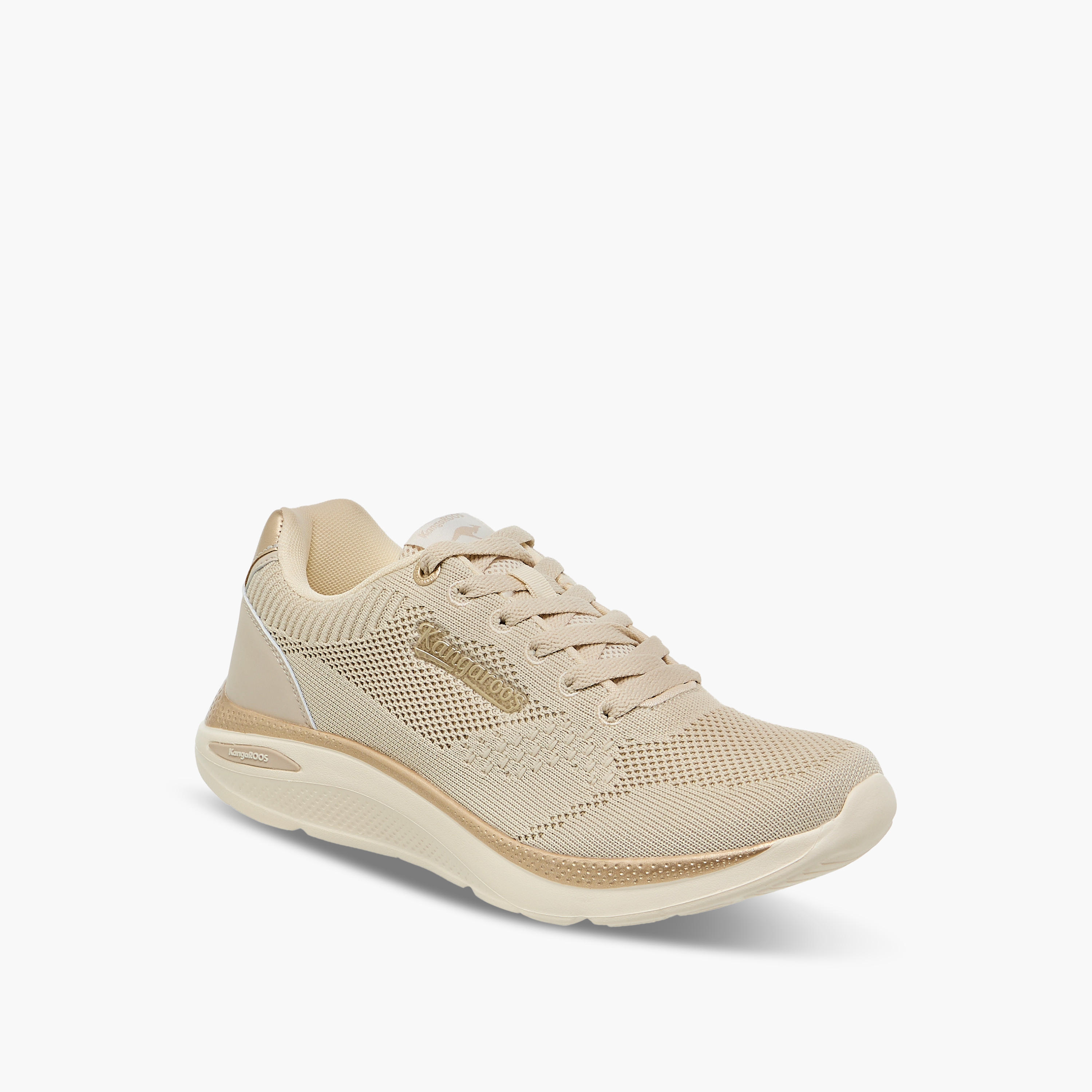 حذاء رياضي بارز الملمس برباط إغلاق للنساء من كانجاروز-women-shoes-sports-image-2