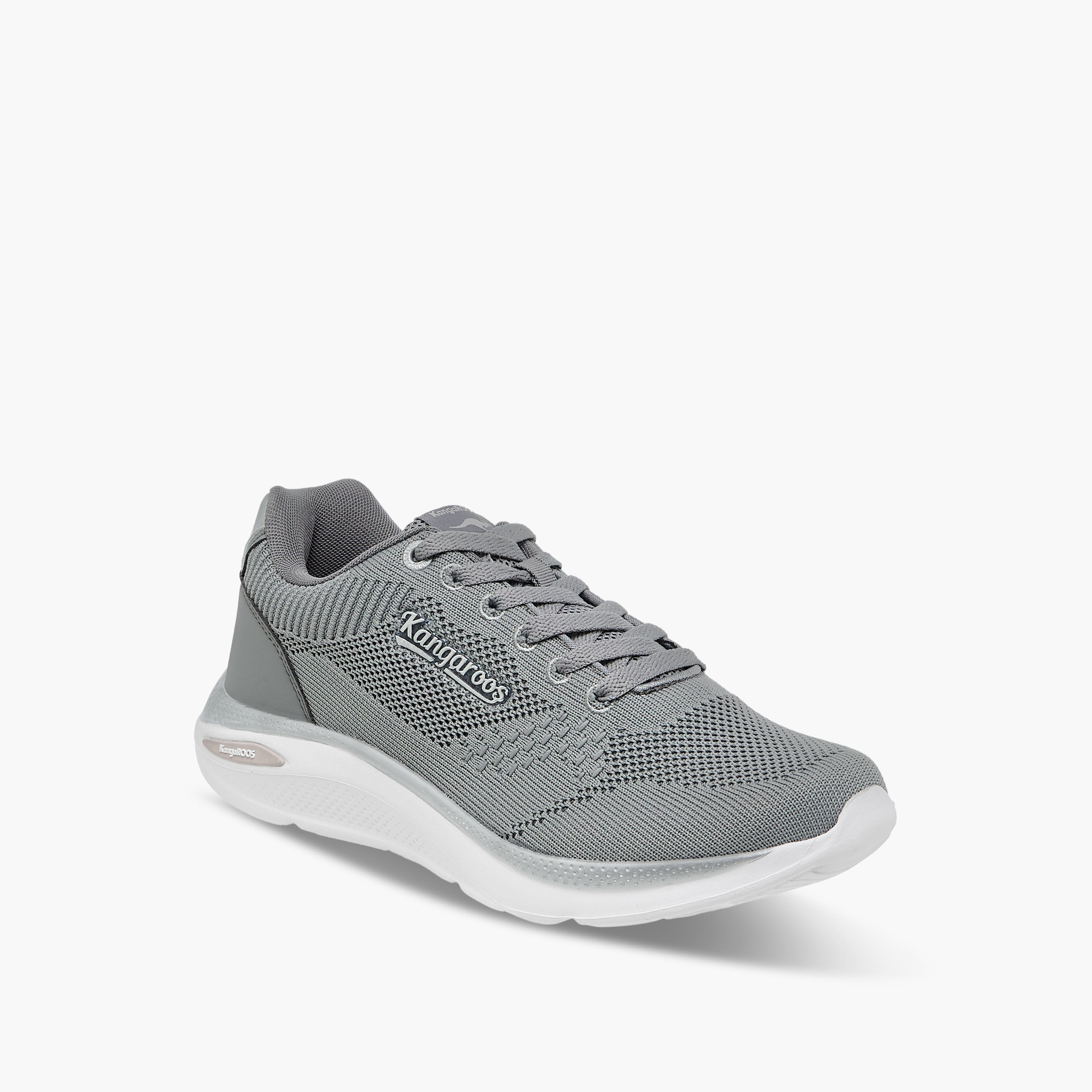 حذاء رياضي بارز الملمس برباط إغلاق للنساء من كانجاروز-women-shoes-sports-image-2