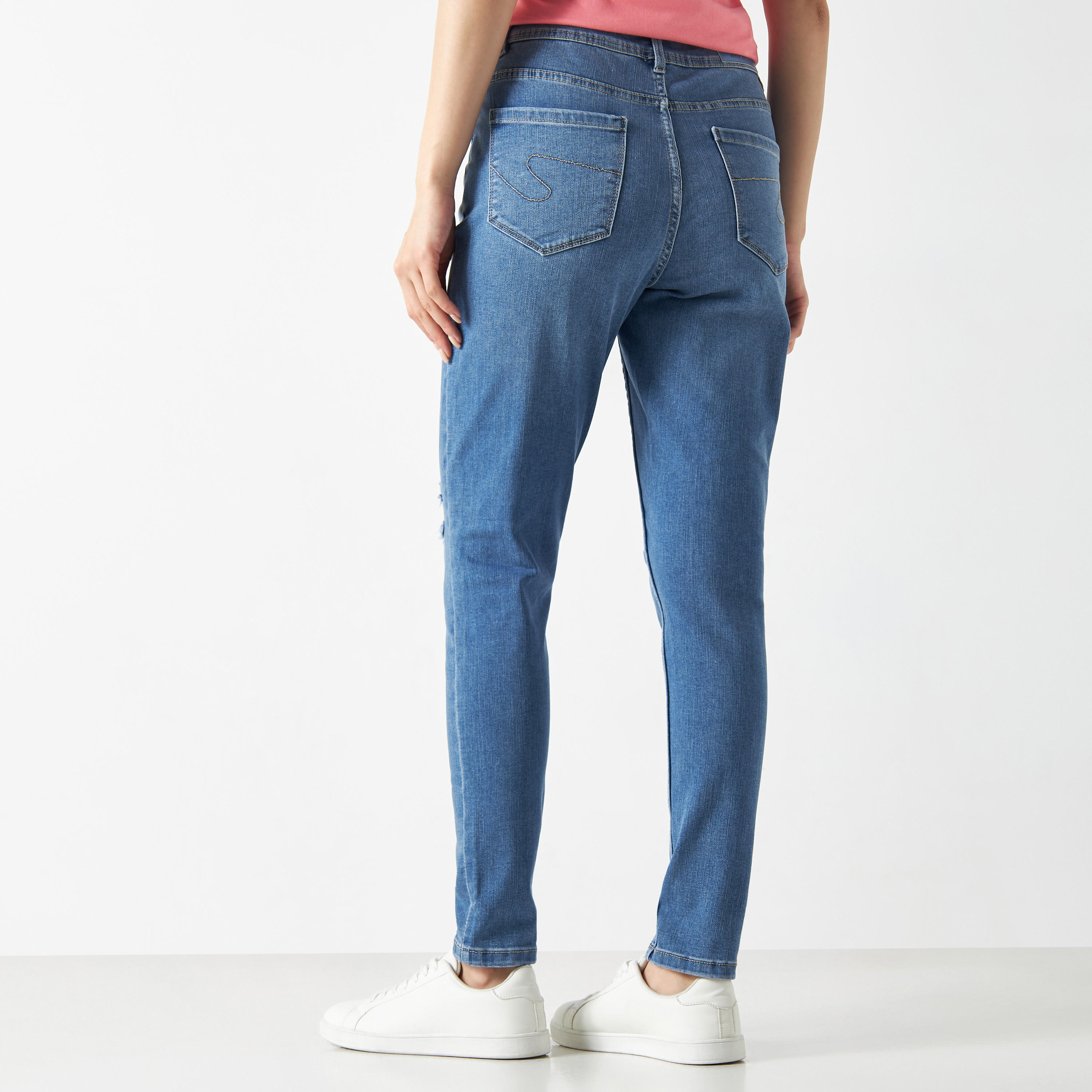 بنطلون جينز ممزّق بقصّة سوبر سكيني من لي كوبر-women-clothing-bottoms-jeans-image-3