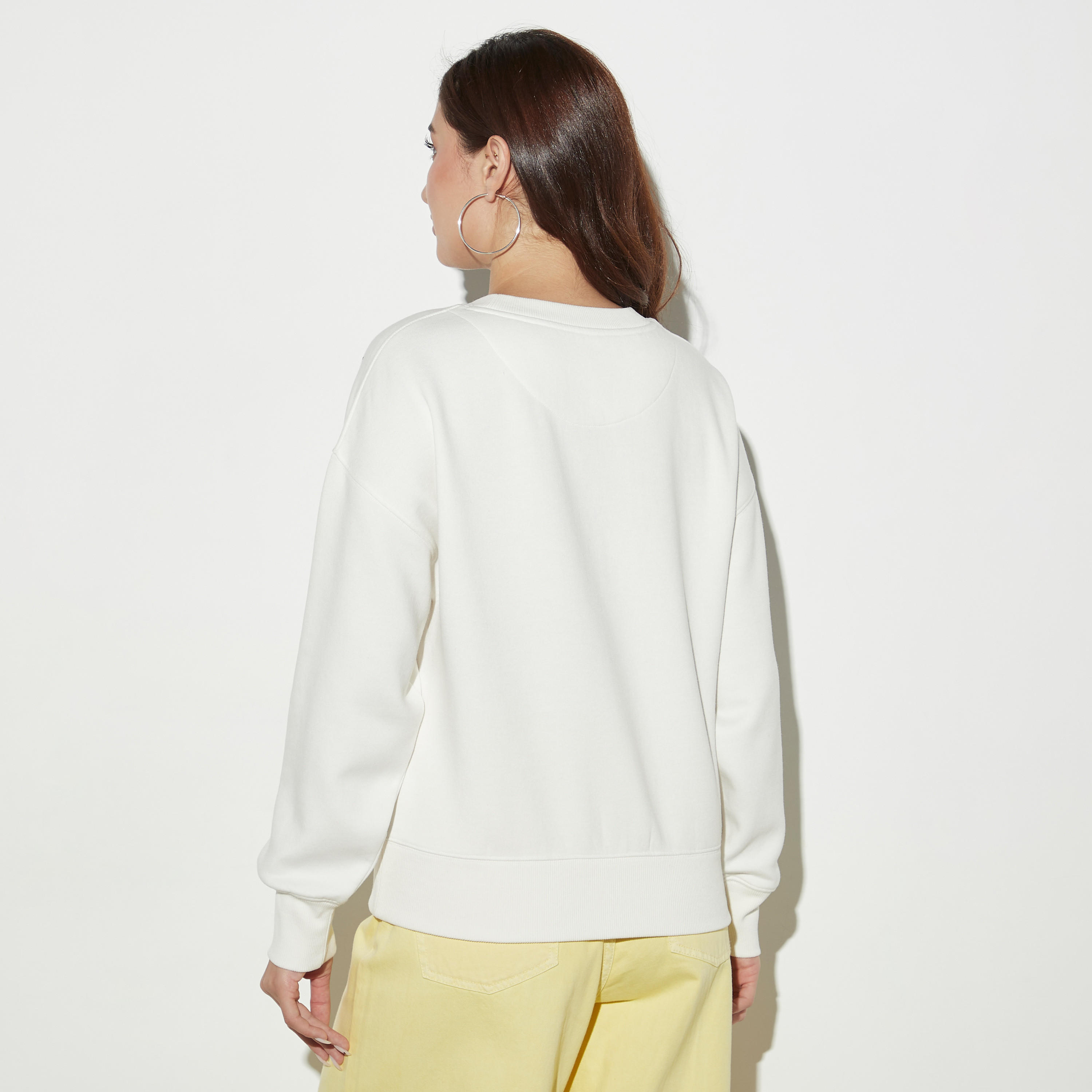 Lee Cooper Stud Embellished Sweatshirt with Long Sleeves-women-winterwear-hoodiesandsweatshirts-sweatshirts-image-3
