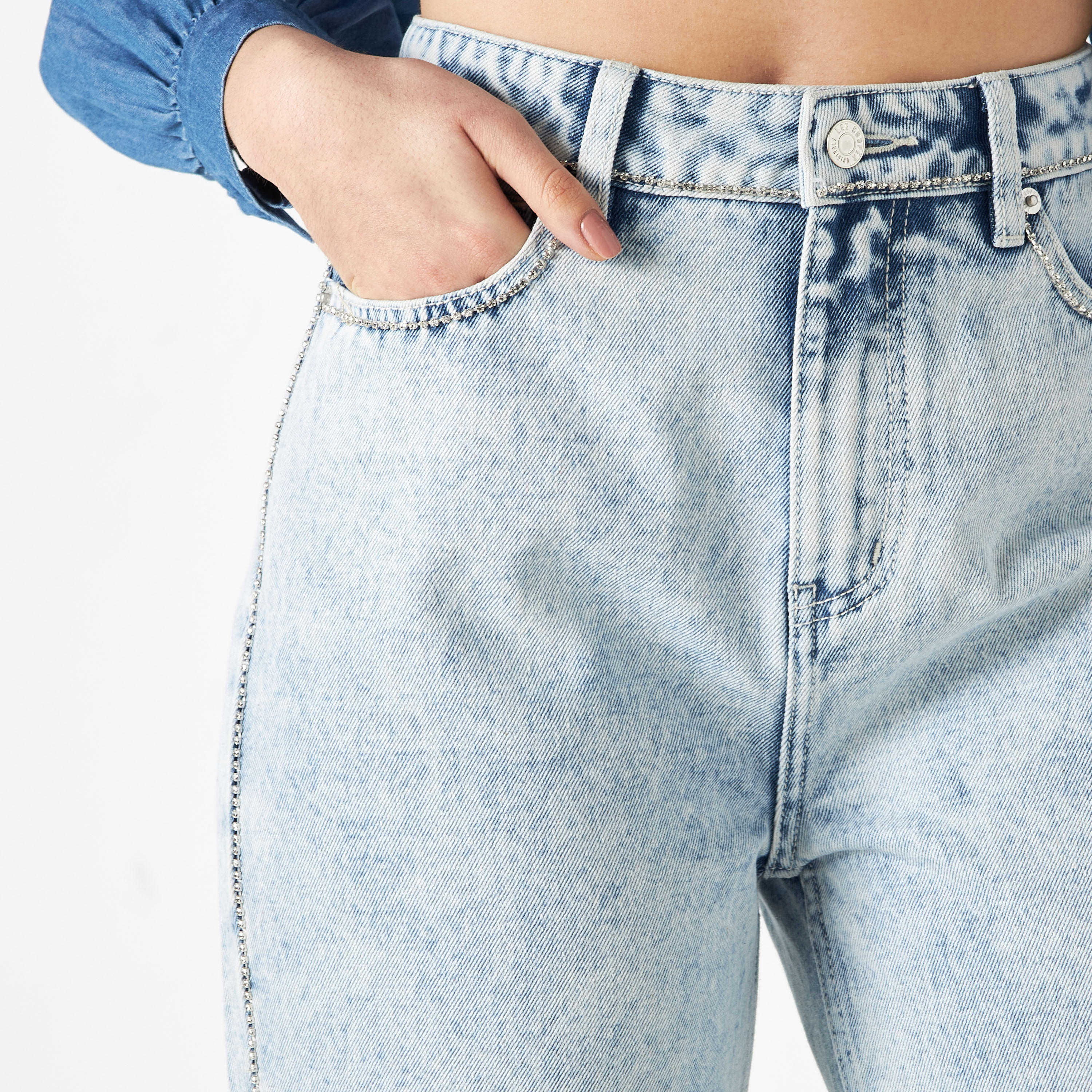 Lee Cooper Wide Leg Jeans with Pockets-women-clothing-bottoms-jeans-image-4