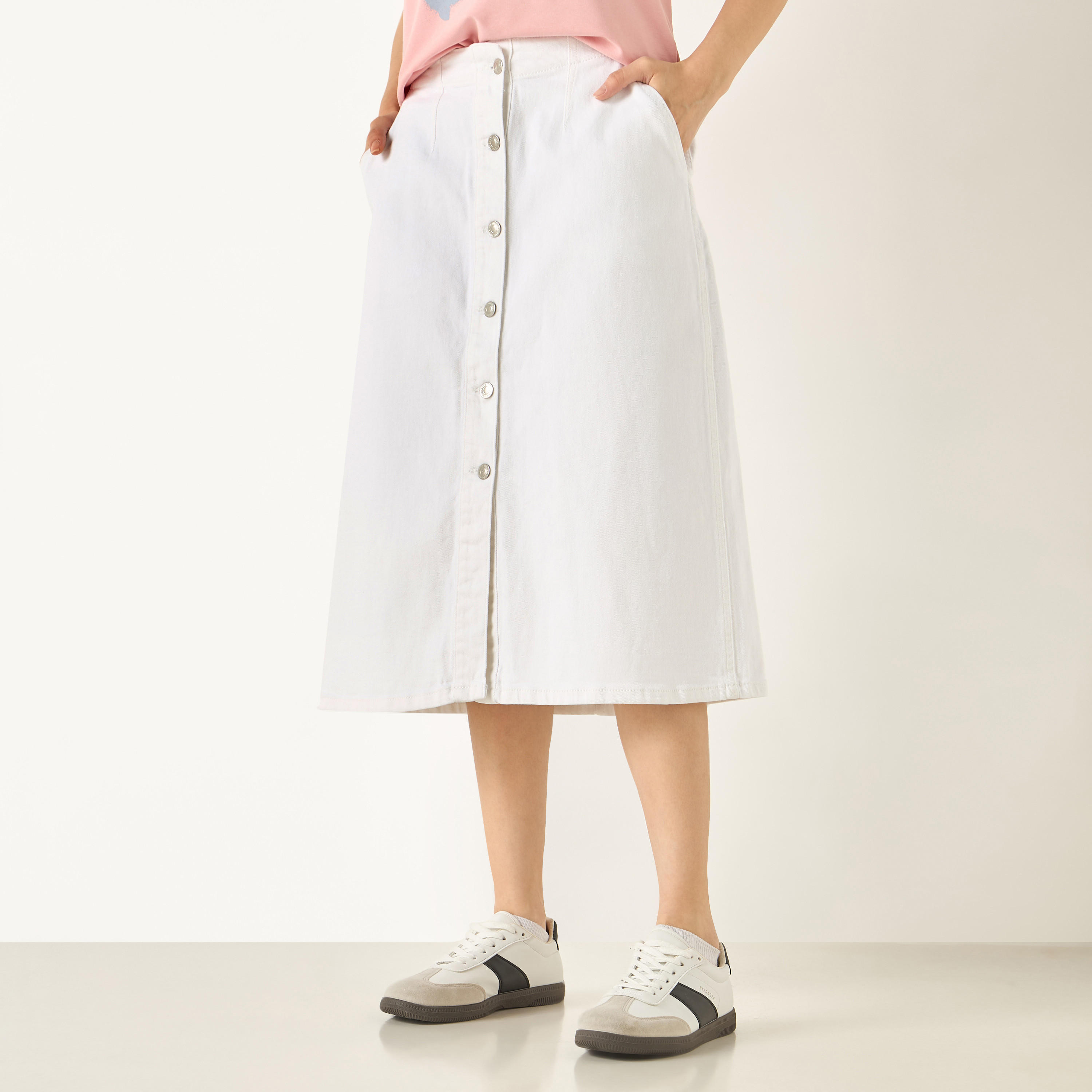 BELPER(ベルパー) CONSECUTIVE DENIM SKIRT Garter Belt Denim Skirt