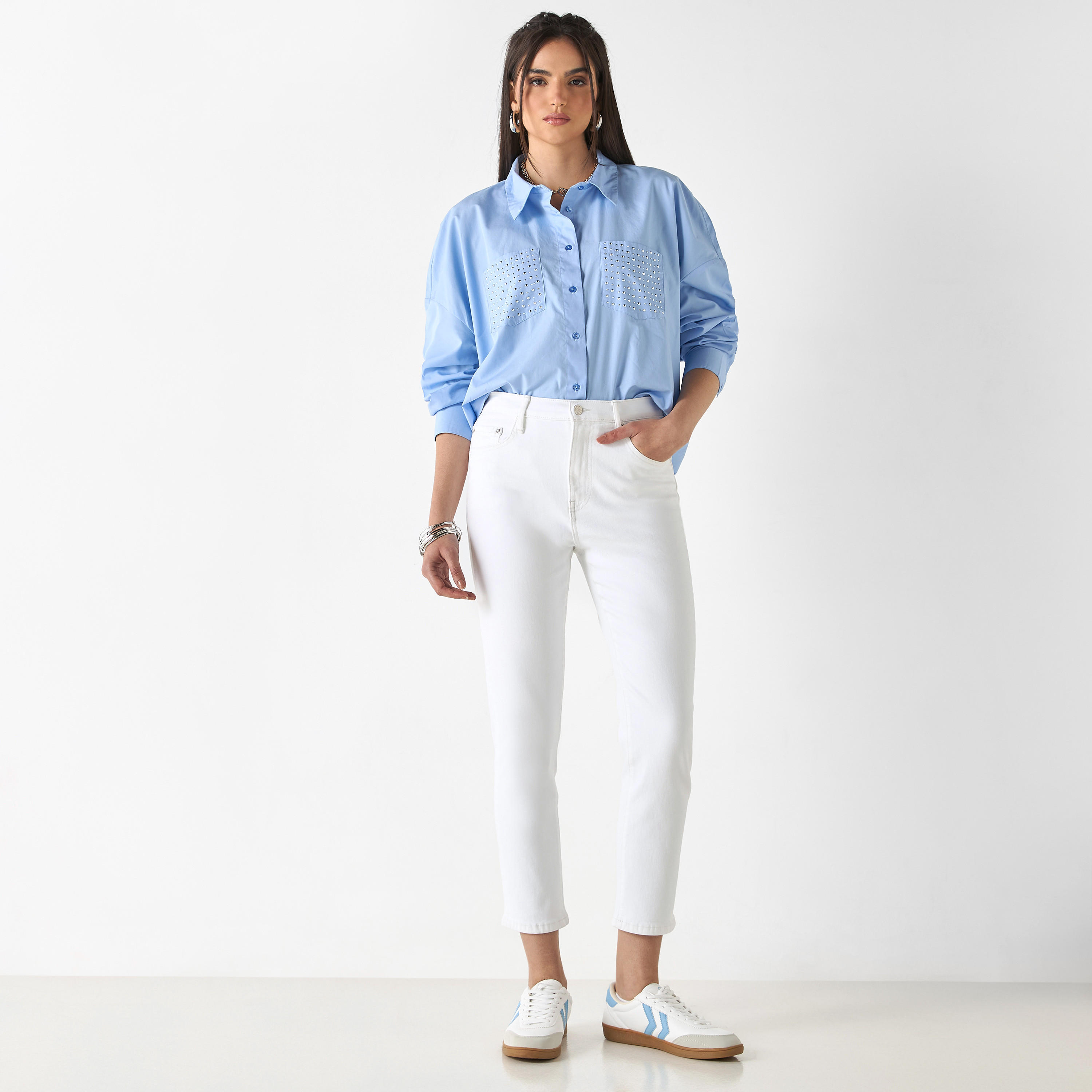 بنطلون جينز بقصّة عادية وجيوب من لي كوبر-women-clothing-bottoms-jeans-image-14