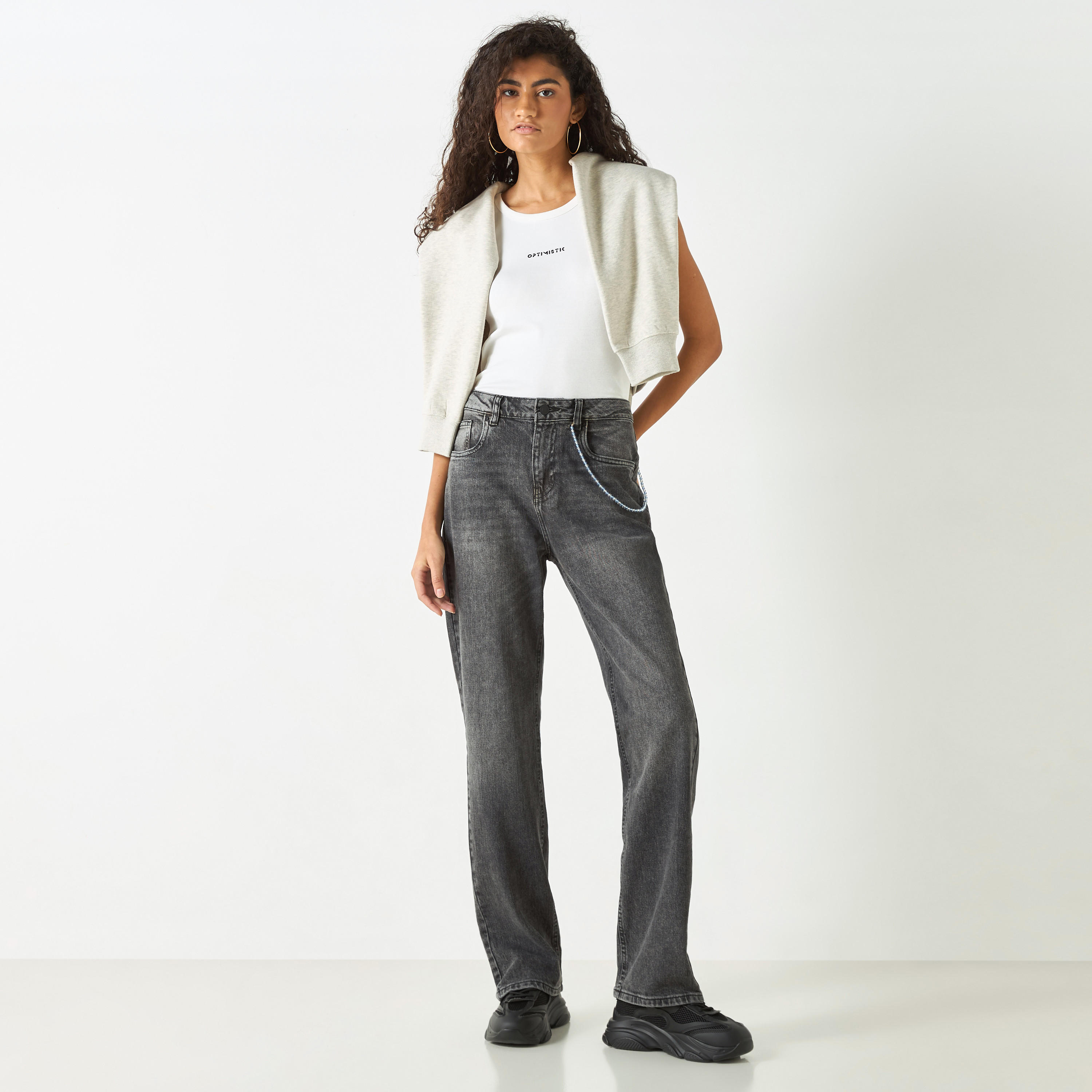 بنطلون جينز بقصّة مستقيمة وجيوب من لي كوبر-women-clothing-bottoms-jeans-image-6