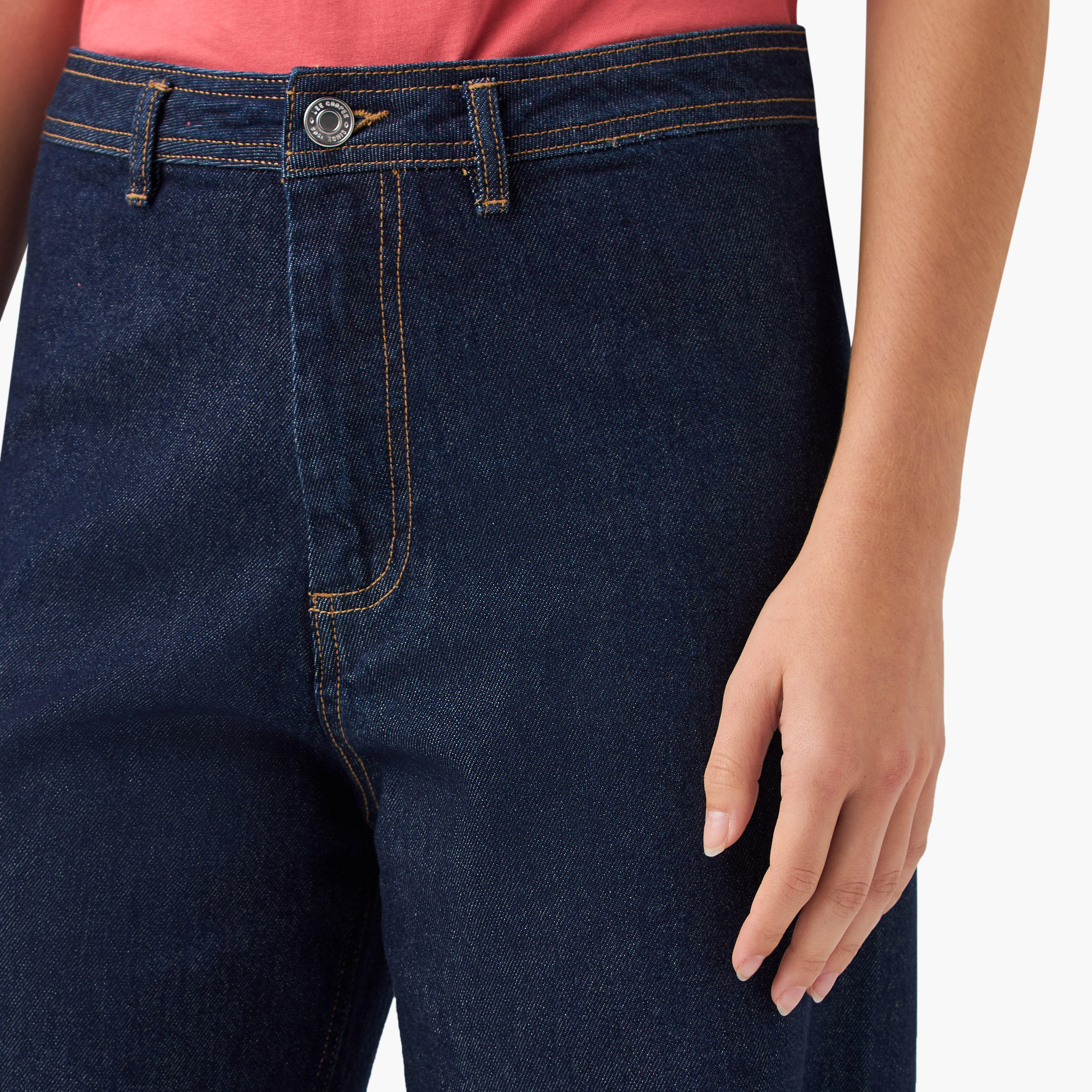 Lee Cooper Flared Jeans with Pockets-women-clothing-bottoms-jeans-image-4