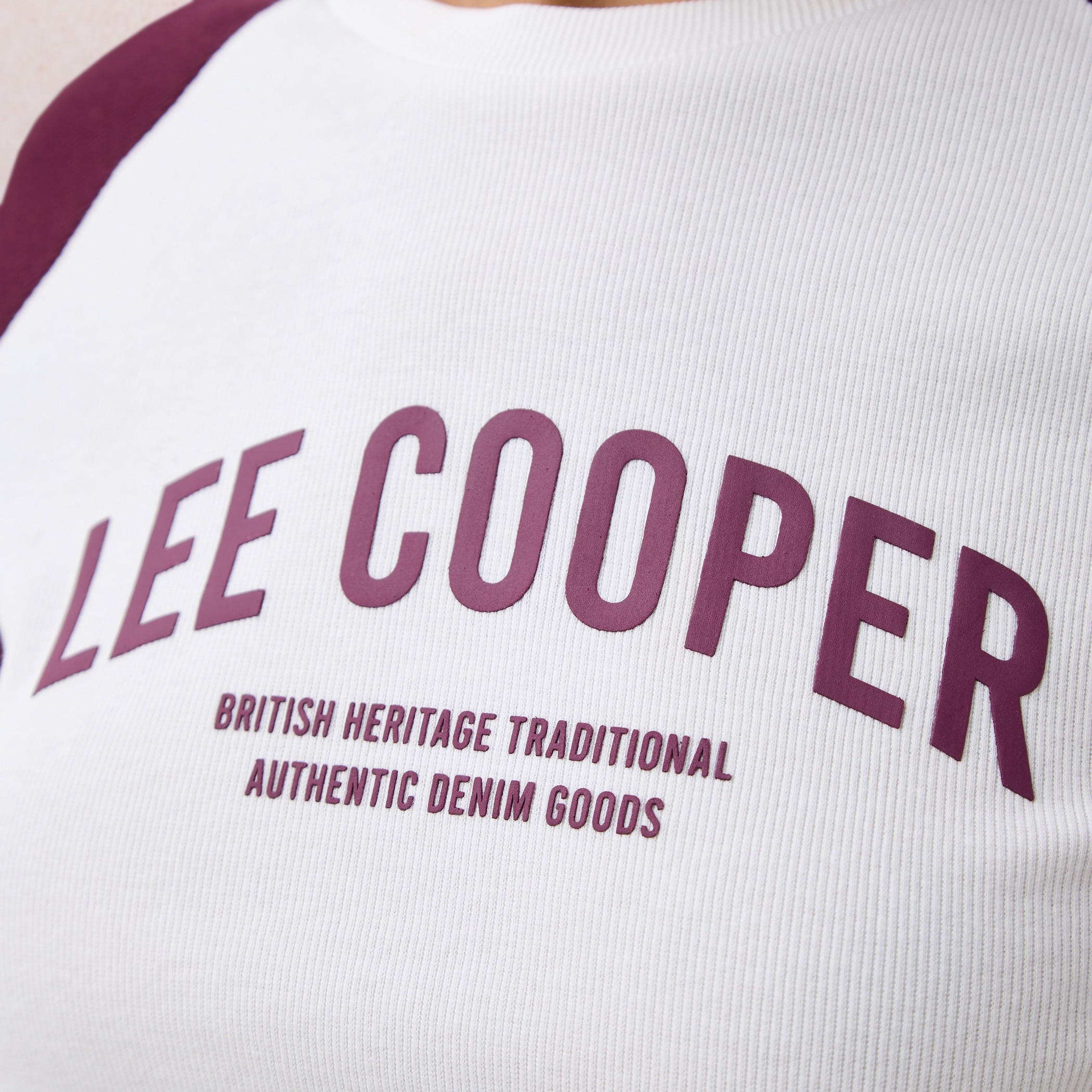 Lee Cooper Printed T-shirt with Raglan Sleeves-women-clothing-tshirts-image-5