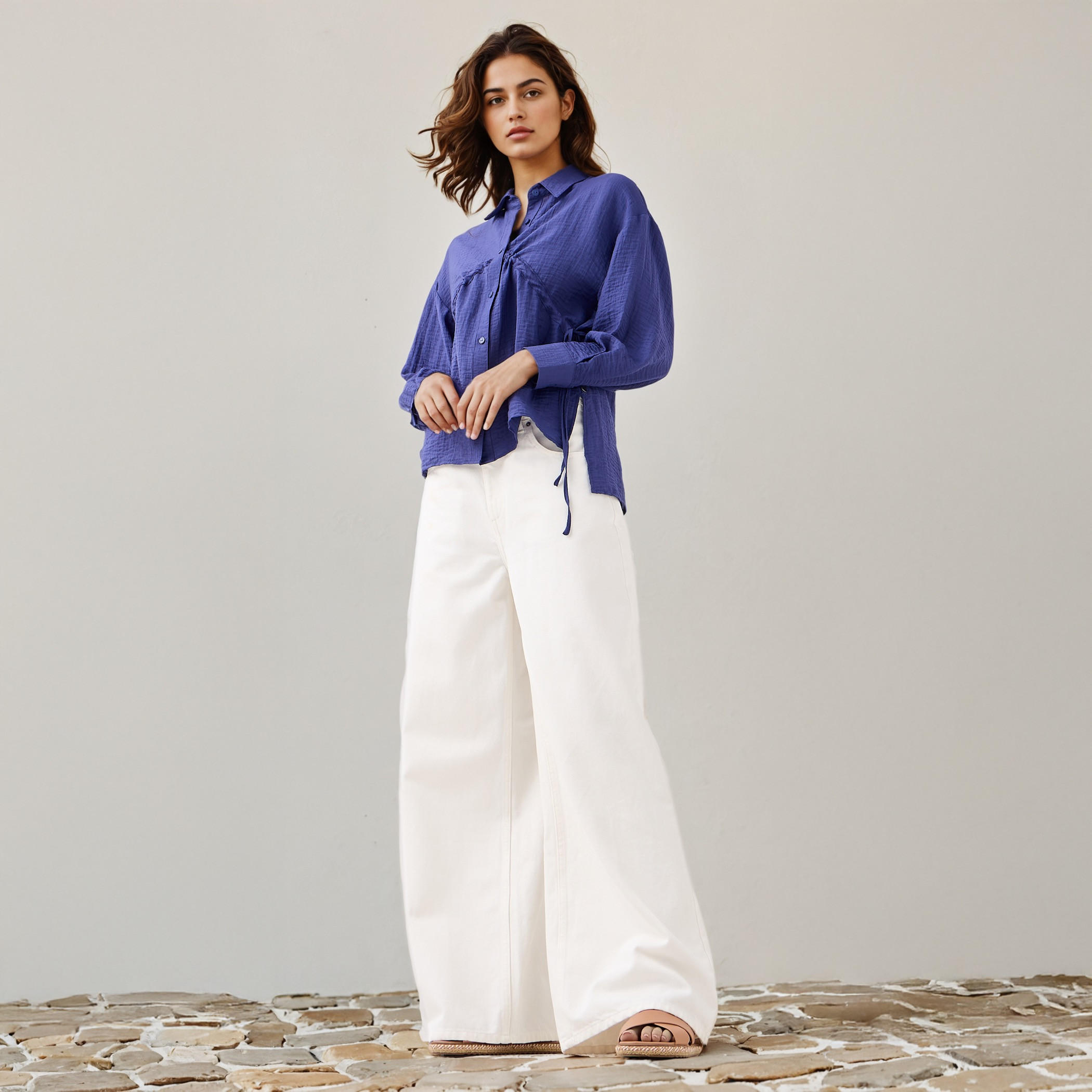 Lee Cooper Textured Shirt-women-clothing-shirtsandblouses-shirts-image-2