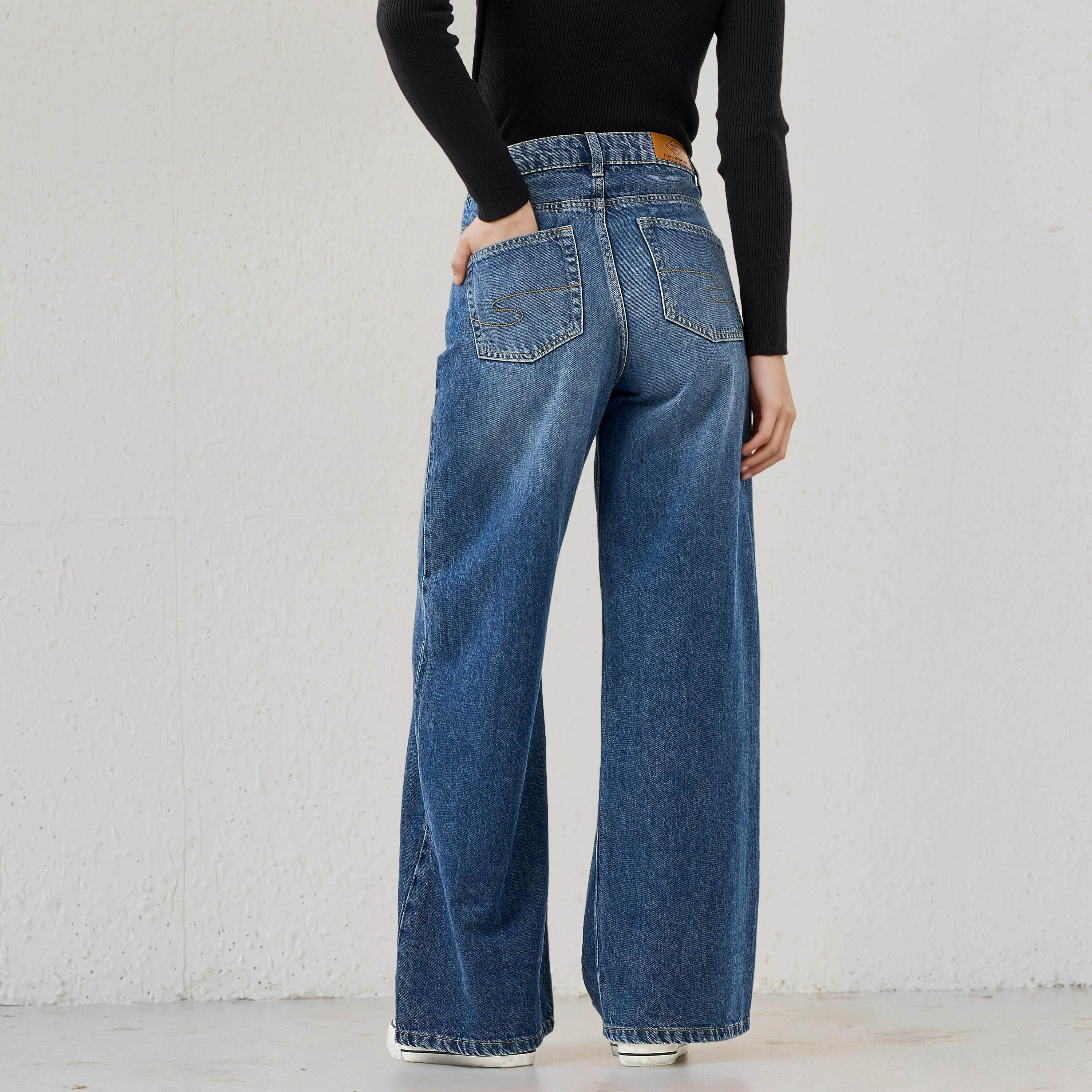 Lee Cooper Wide Leg Jeans-women-clothing-bottoms-jeans-image-3