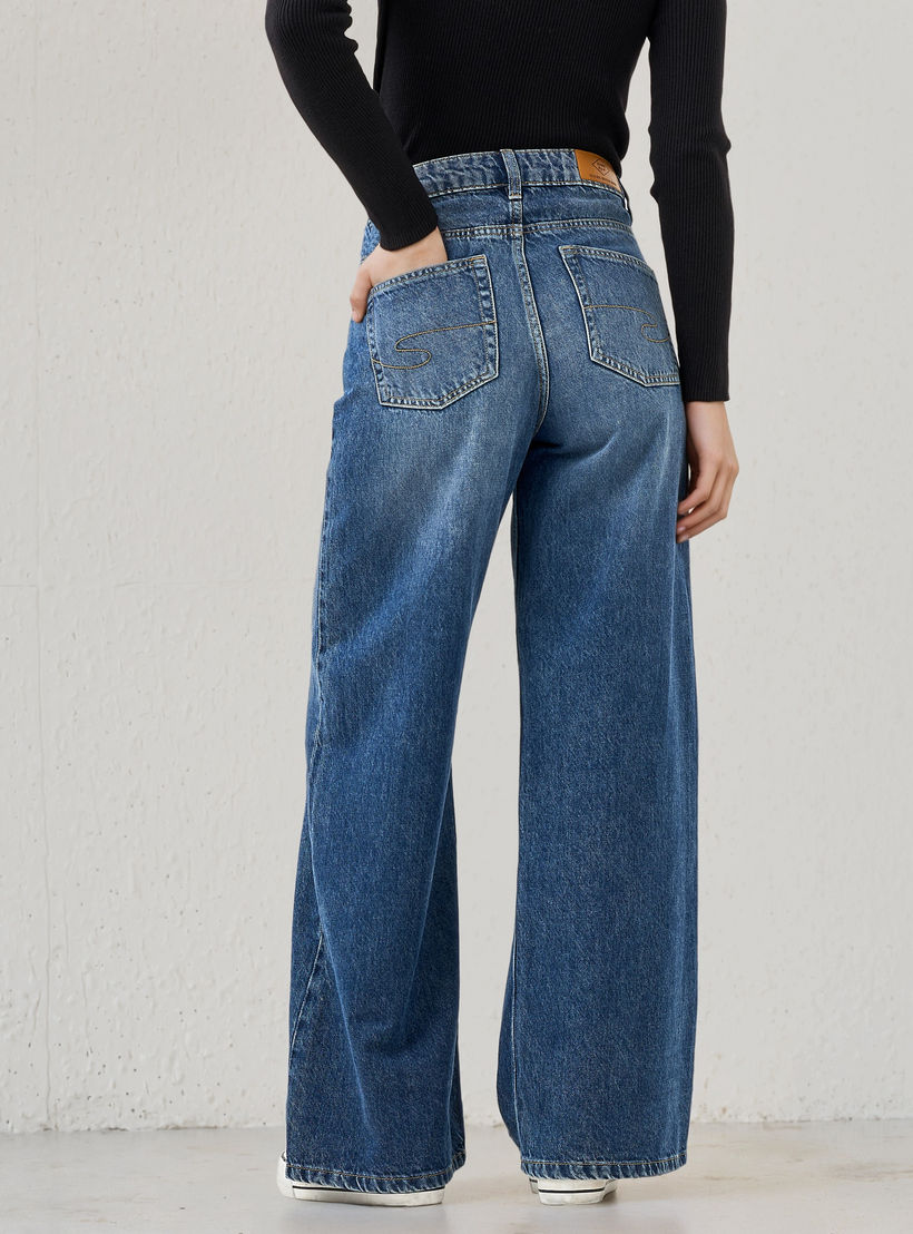 Lee Cooper Wide Leg Jeans-women-clothing-bottoms-jeans-image-3