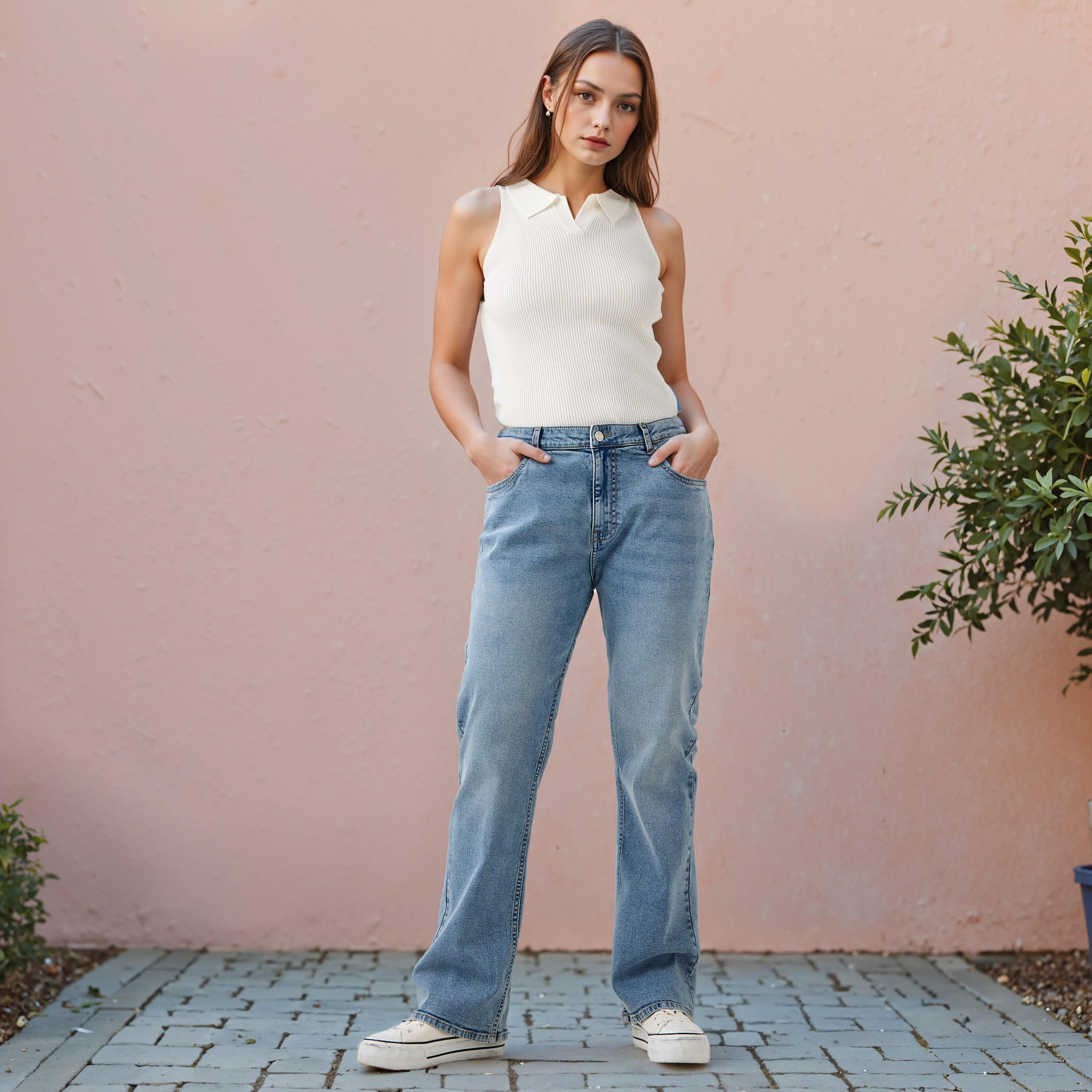 Lee Cooper Bootcut Jeans with Pockets-women-clothing-bottoms-jeans-image-2