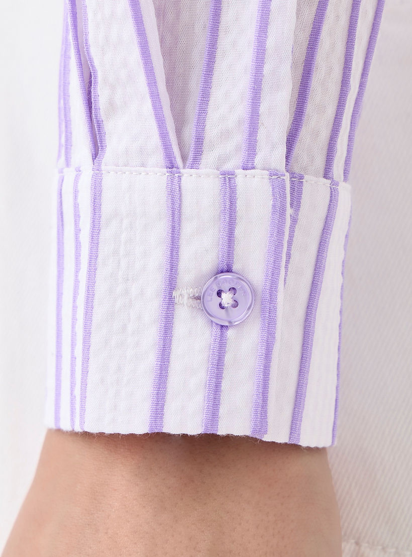 قميص مقلم من لي كوبر-women-clothing-shirtsandblouses-shirts-image-6
