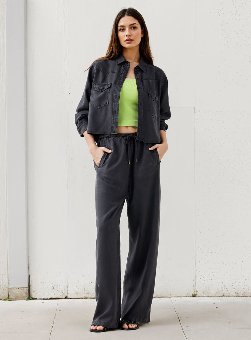 Lee Cooper Tencel High Rise Pants with Pockets-women-clothing-bottoms-trousers-image-2