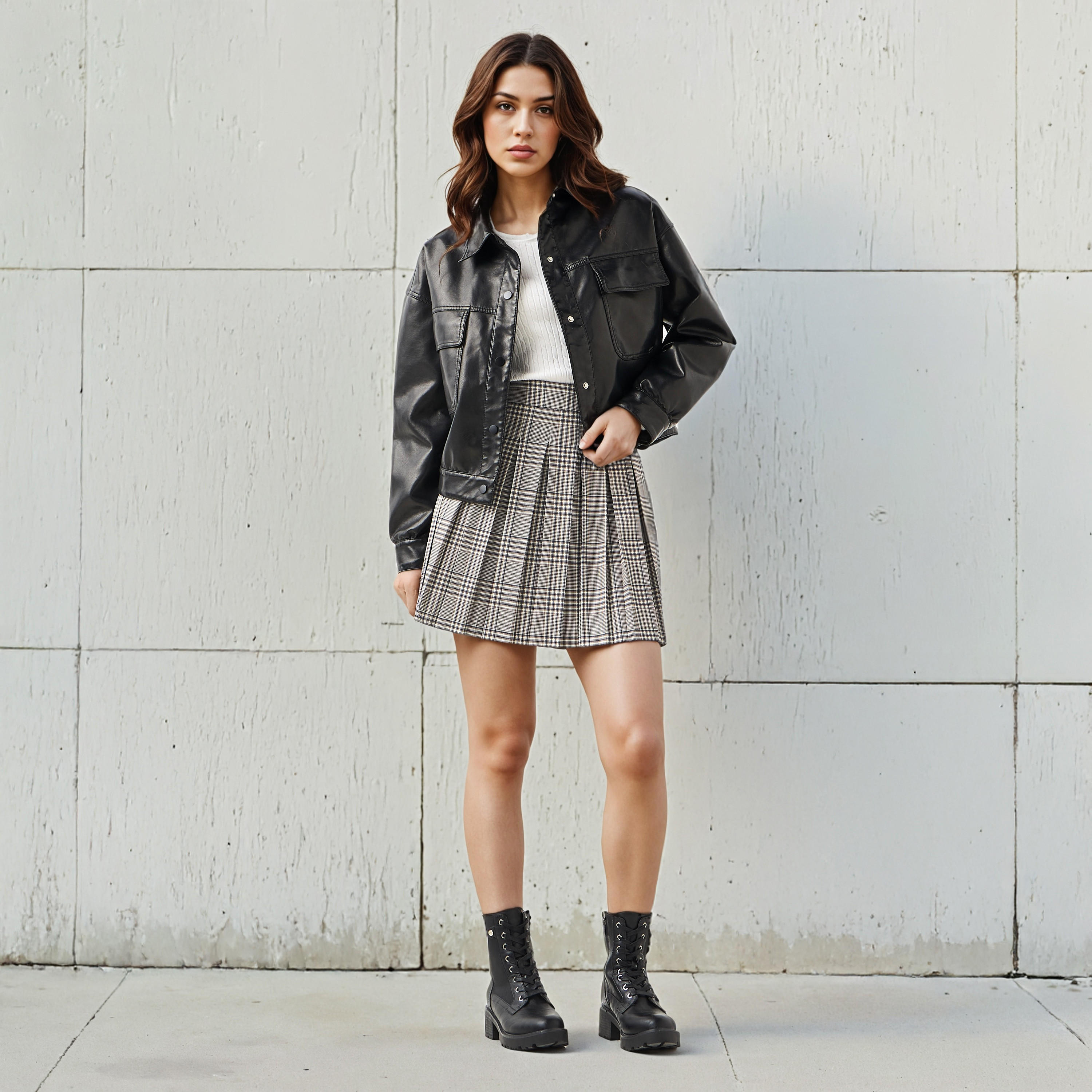 جاكيت تراكر بولي يوريثان بجيوب بطية من لي كوبر-women-winterwear-coatsandjackets-jackets-image-2