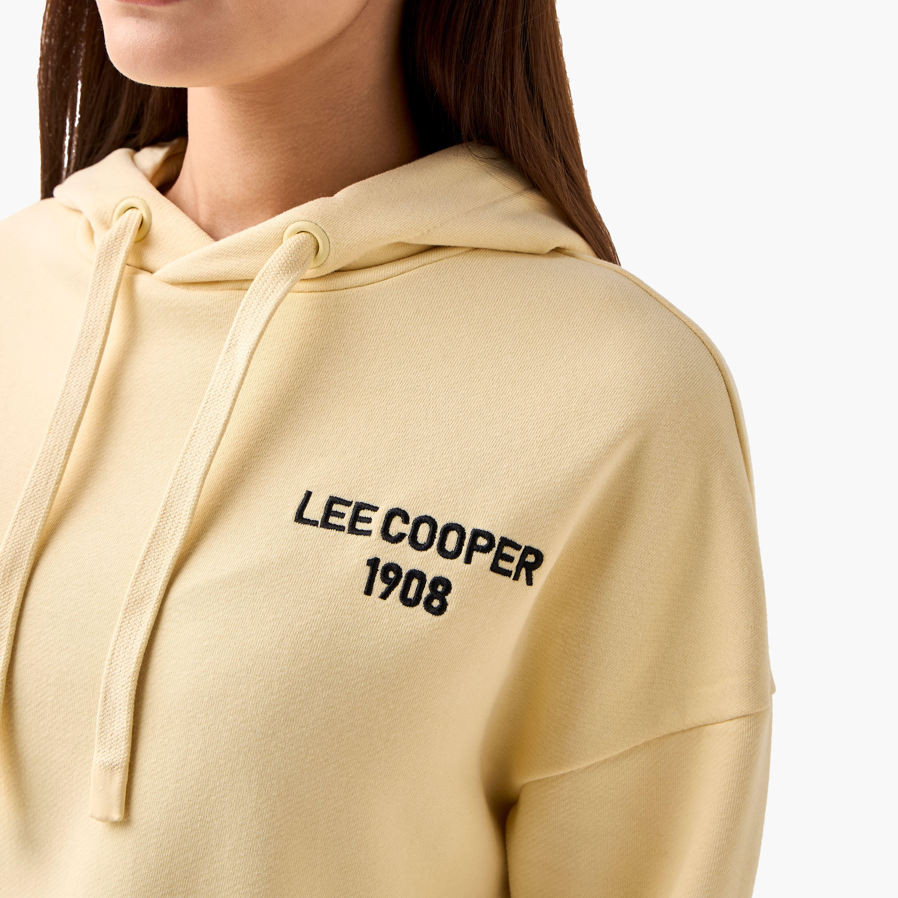 Lee Cooper Sweatshirt with Hood-women-winterwear-hoodiesandsweatshirts-sweatshirts-image-3