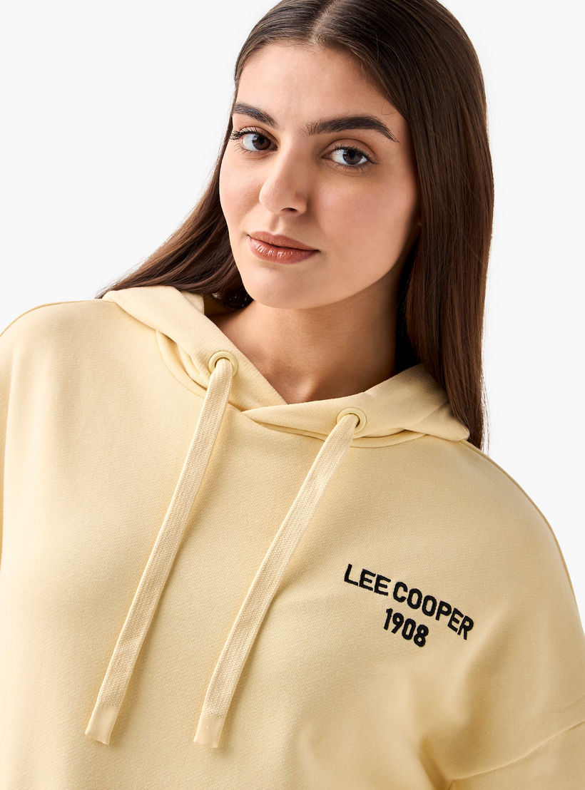 Lee Cooper Sweatshirt with Hood-women-winterwear-hoodiesandsweatshirts-sweatshirts-image-6