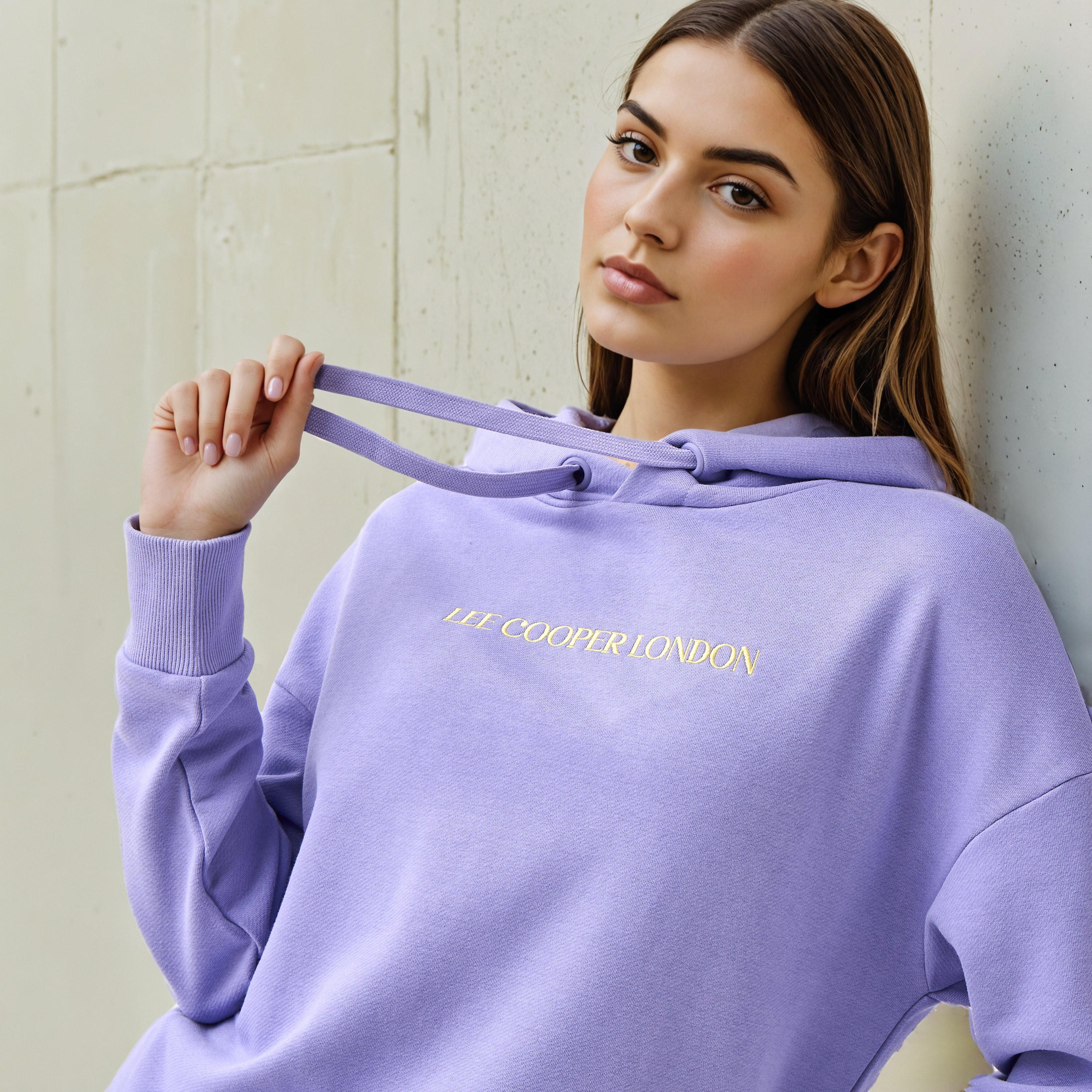 Lee Cooper Sweatshirt with Hood-women-winterwear-hoodiesandsweatshirts-sweatshirts-image-6